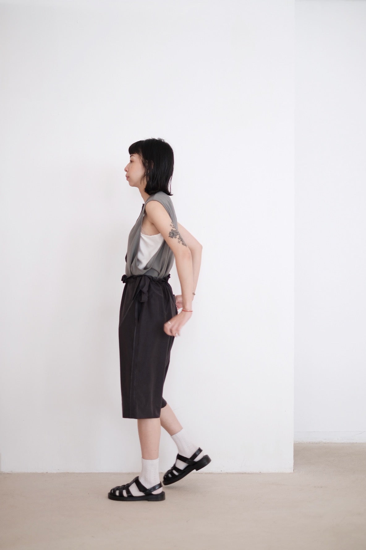 FUSAKO SHORTS (GREY)