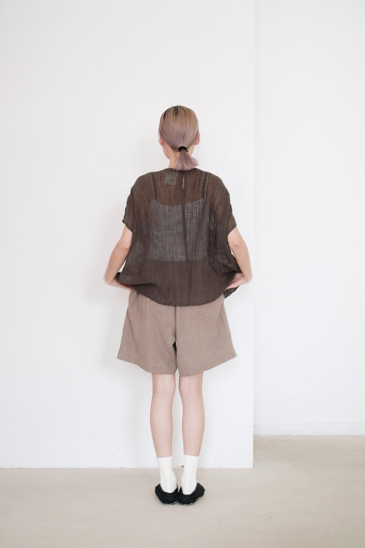 PUCCA PUCKER BLOUSE (OLIVE) PRE-ORDER