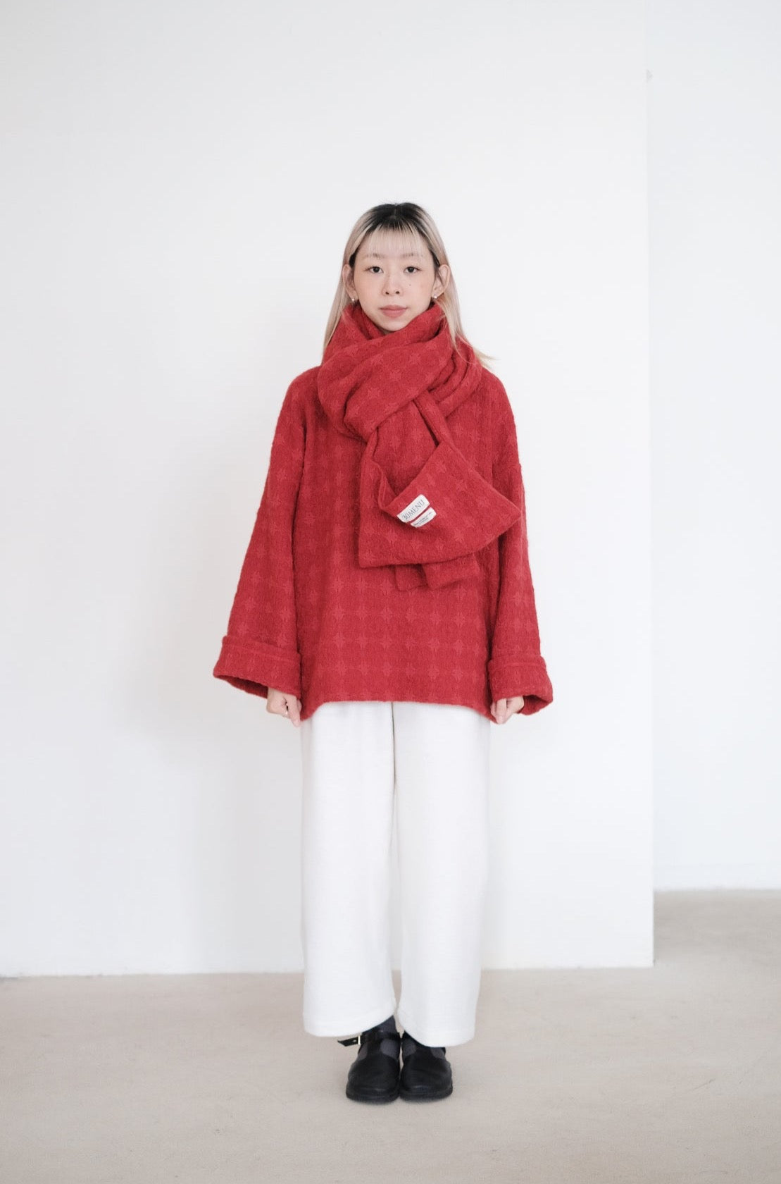 LEENA SCARF (RED)