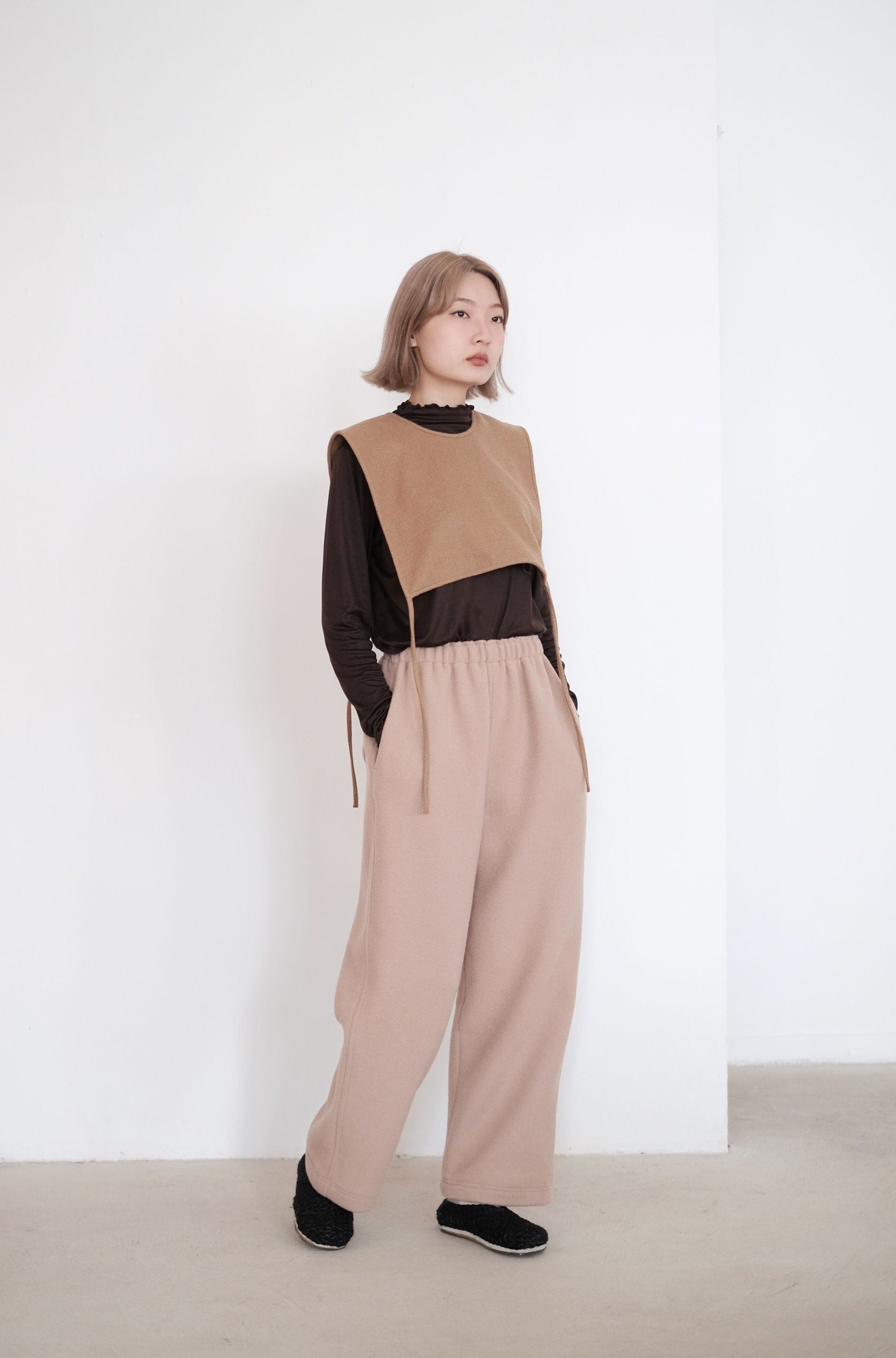 AIMI PANTS (TOFFEE) | 拖肥色筆直長褲