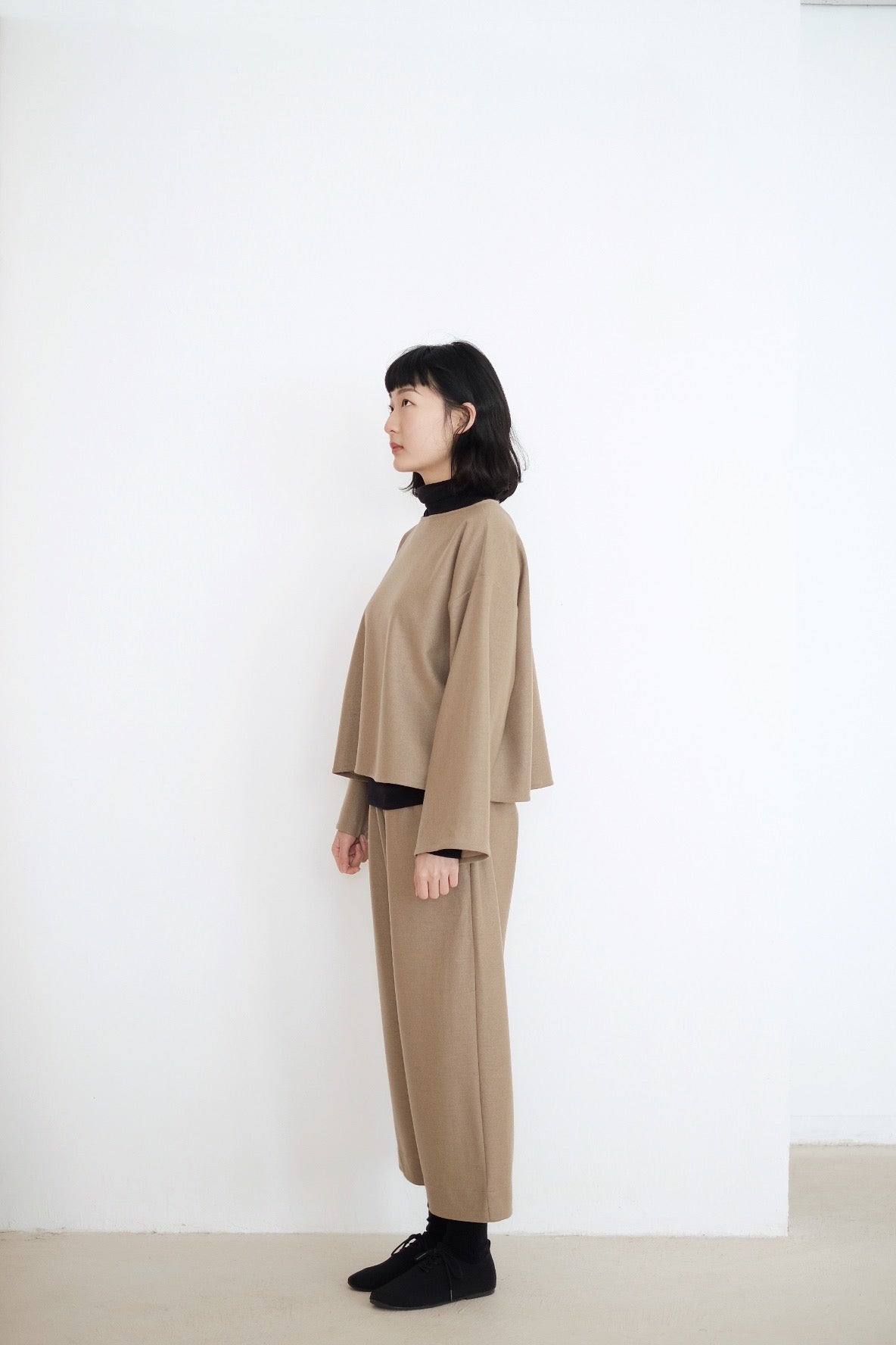 ANAIS Set IN WOOL / PANT (KHAKI)