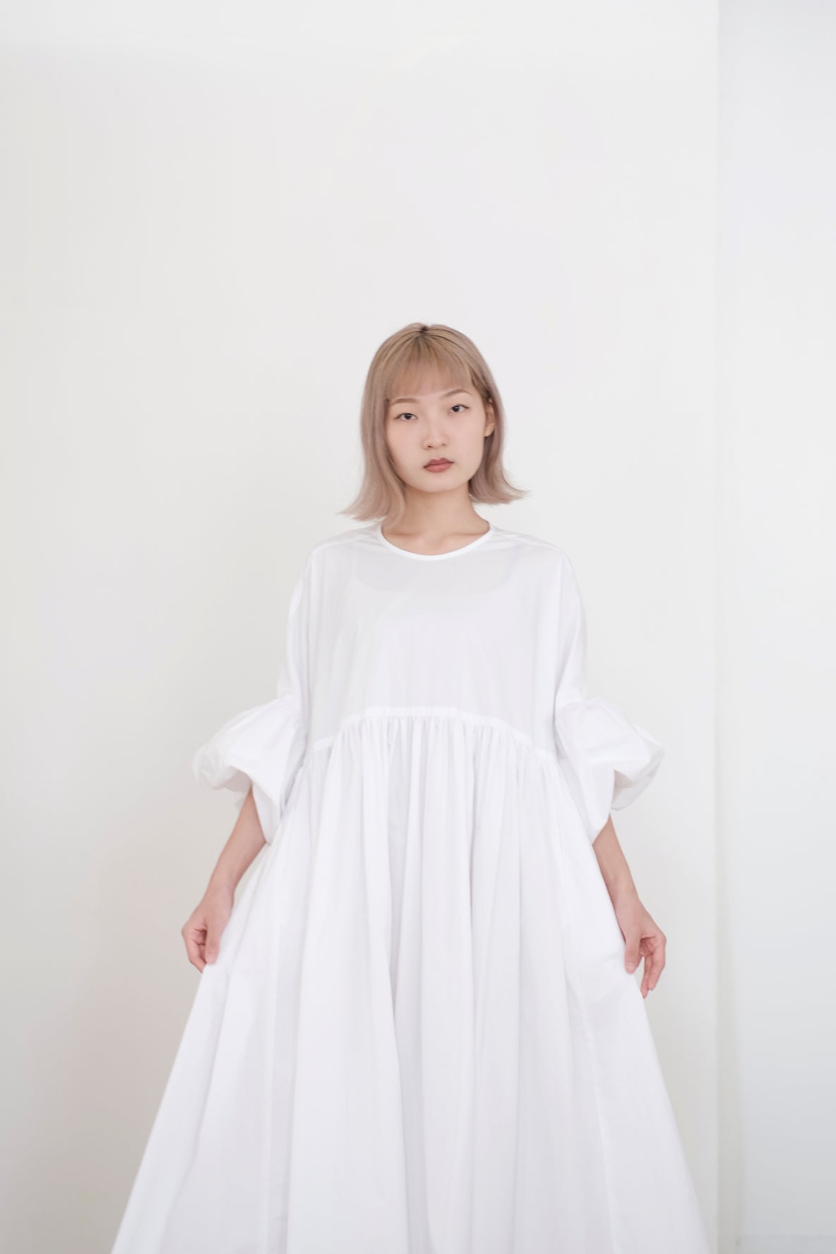 NORA DRESS (WHITE)