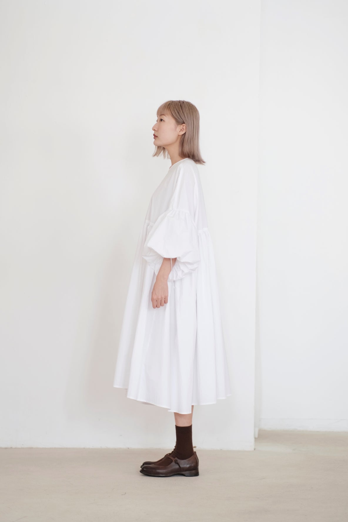 NORA DRESS (WHITE)