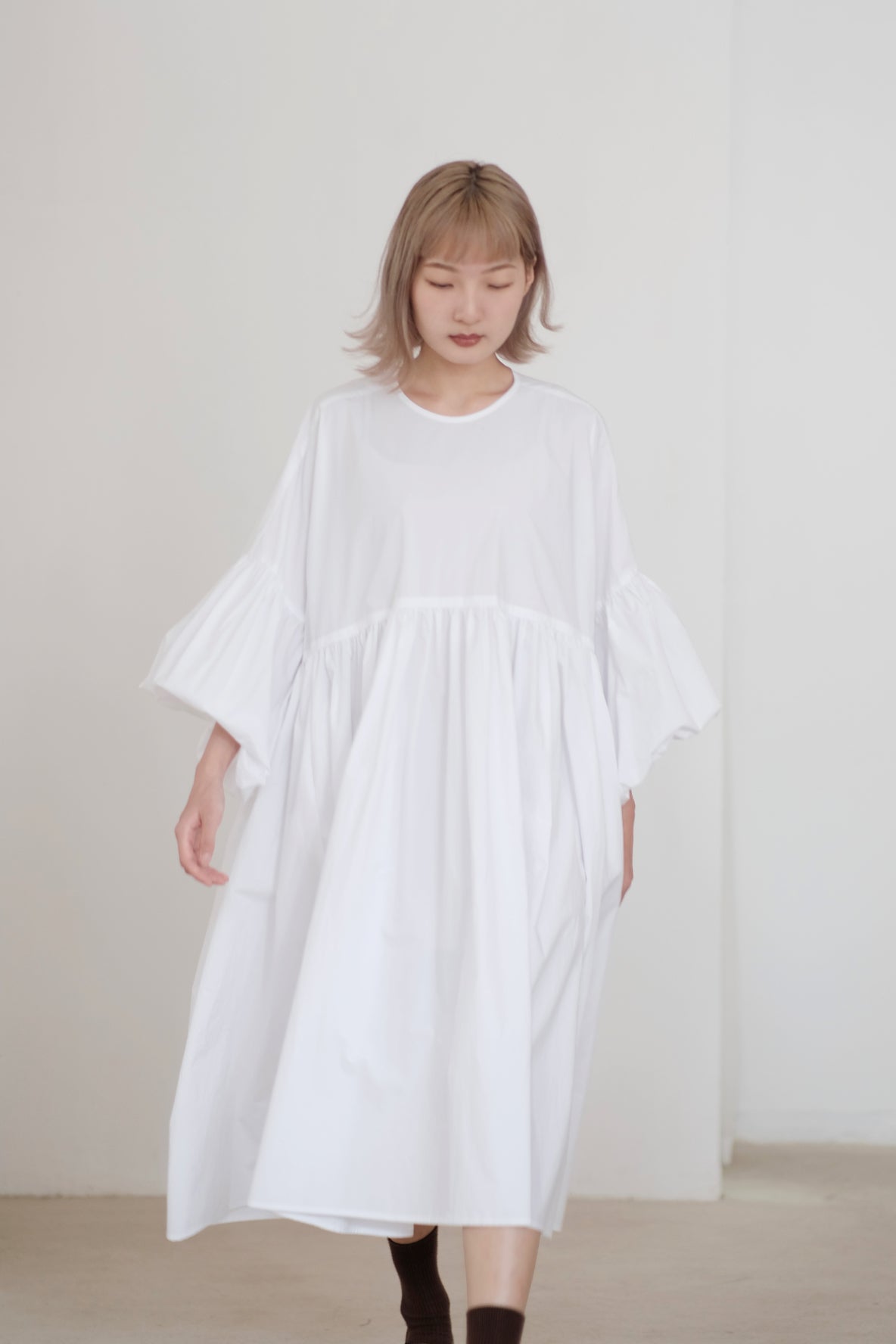 NORA DRESS (WHITE)