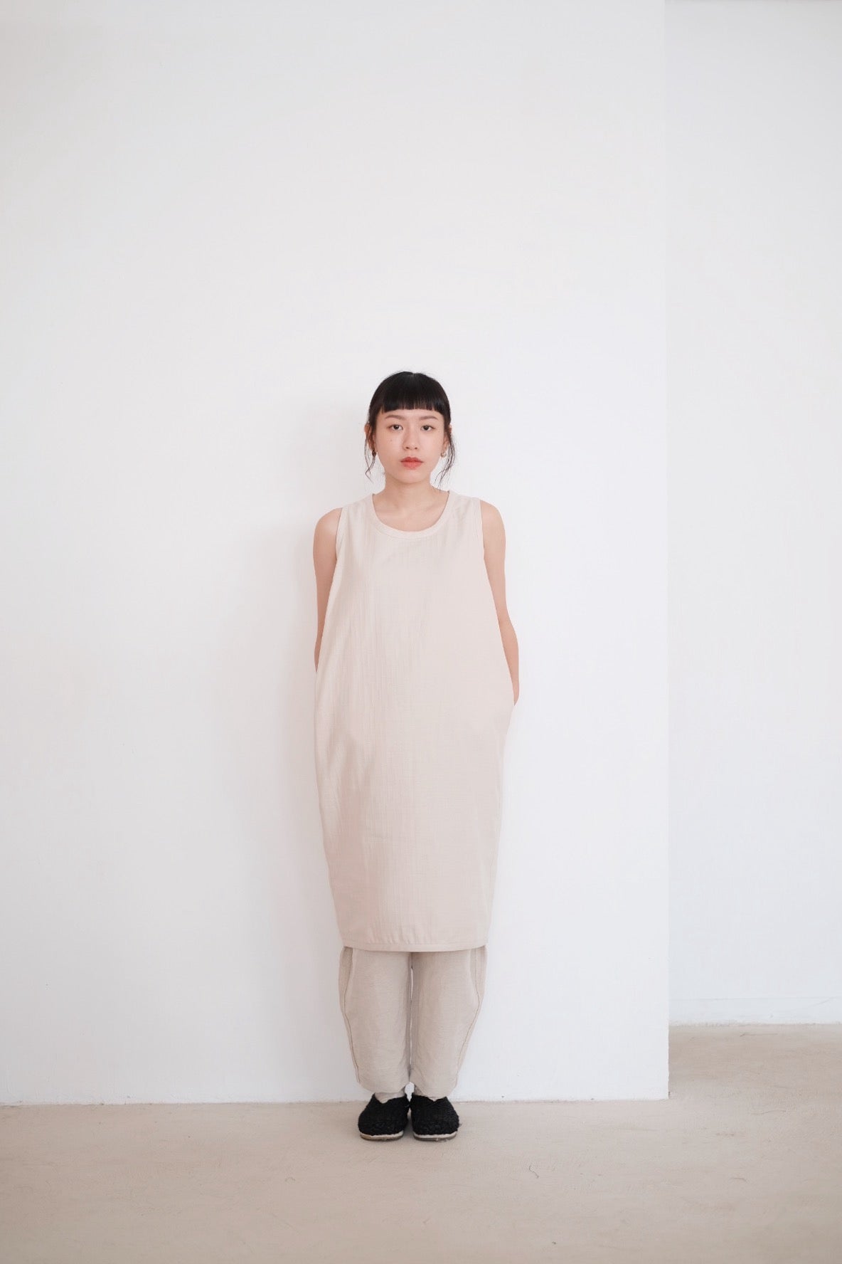 ISLA DRESS (BEIGE)