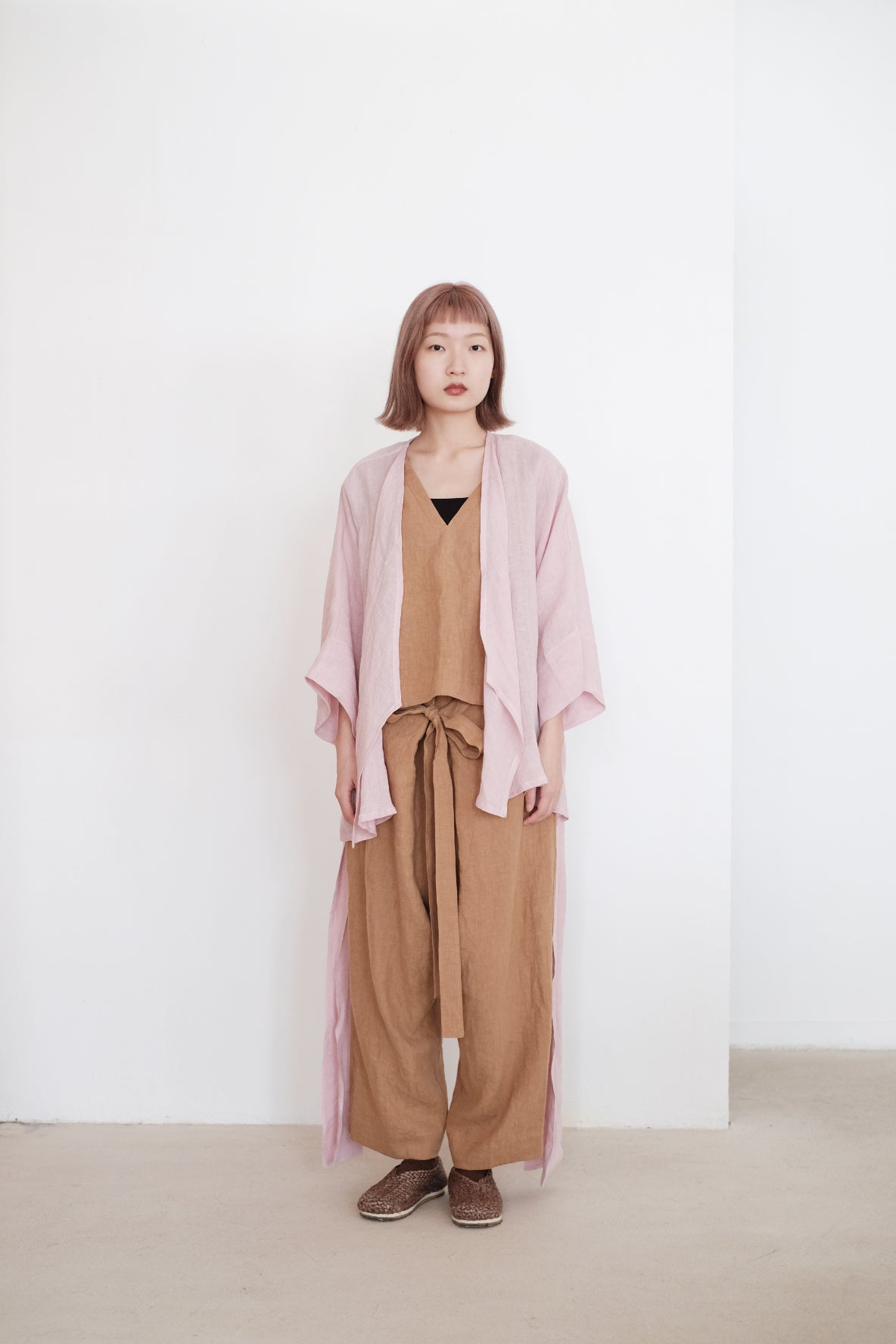 IMMY KIMONO JACKET (PINK) | 淺粉色和服式外套 (預售)