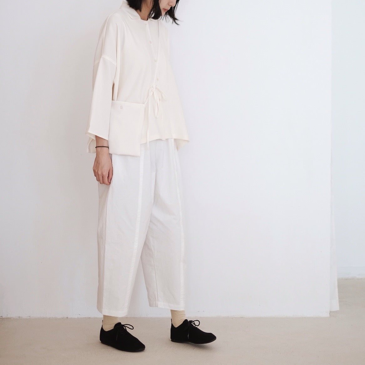 THE GIVERNY Set / TROUSERS (WHITE)