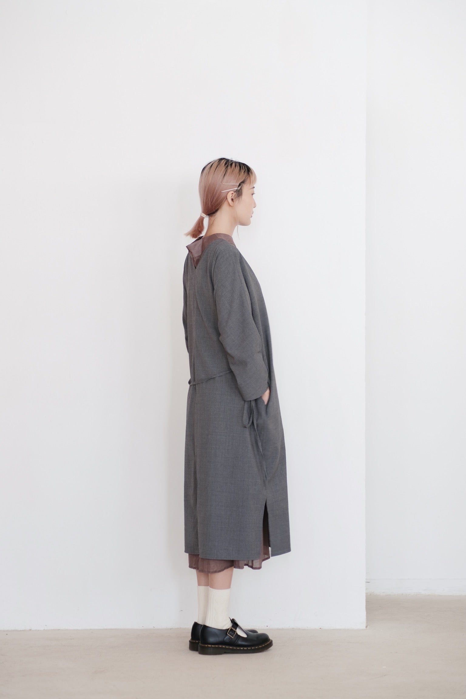 JYUN’s KIMONO DRESS (GREY)