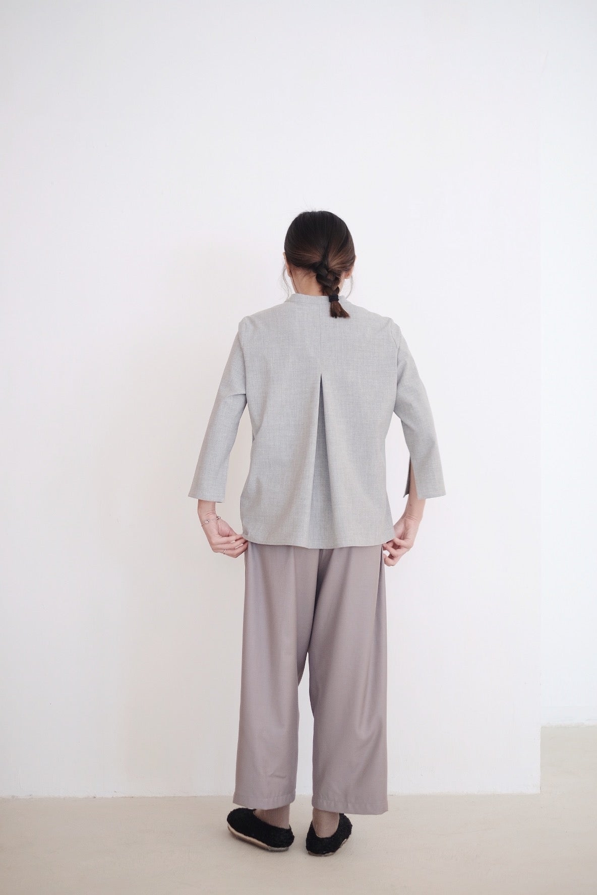 KOKI BLOUSE (GREY)