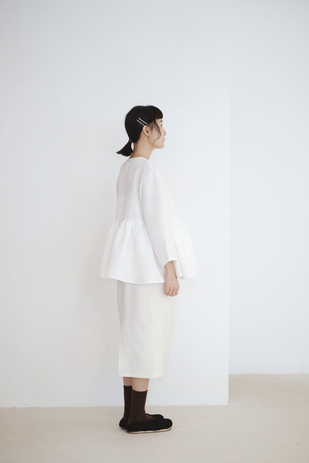 KĒKI LAYER BLOUSES WITH STRAPPING