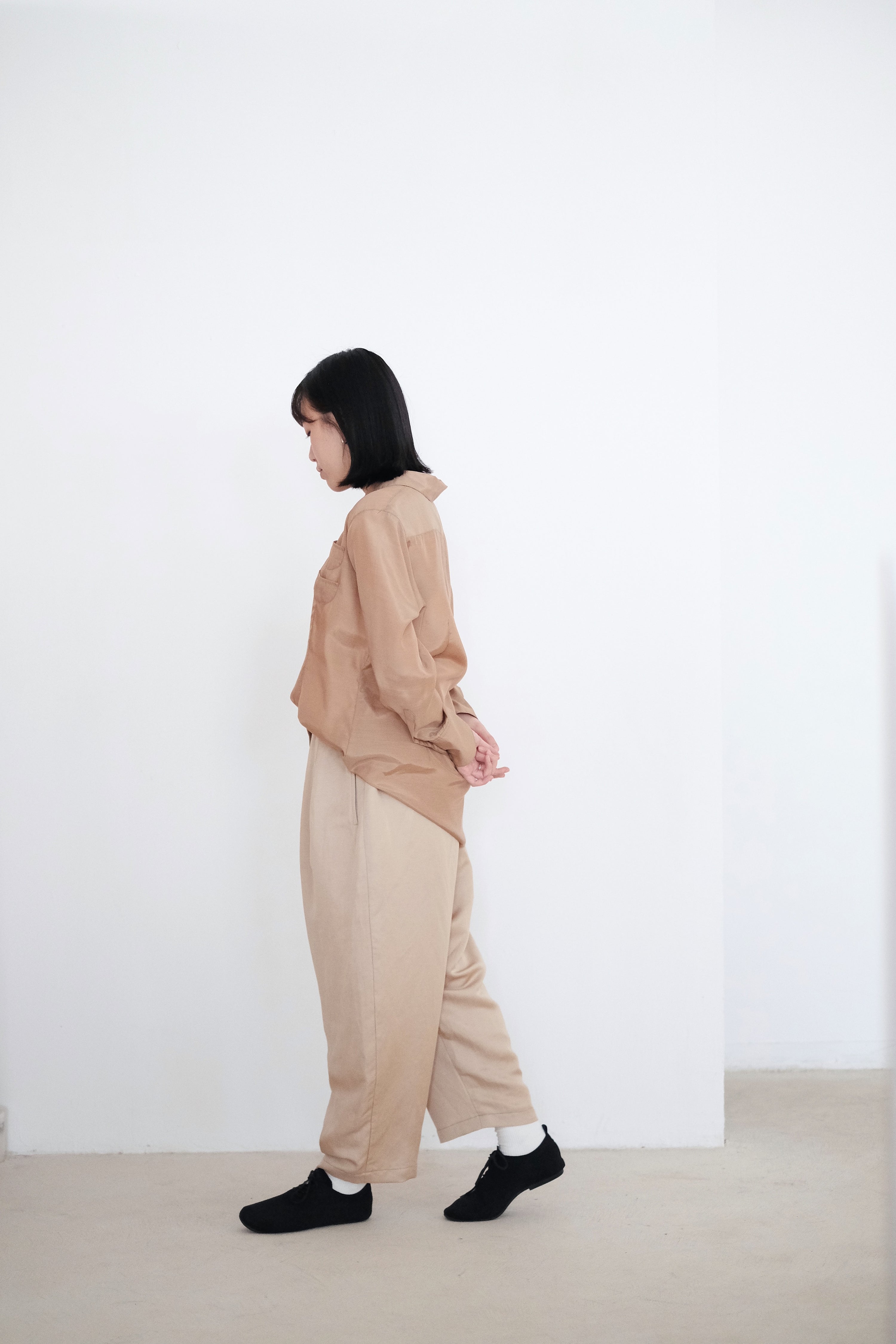 SHIORI PANTS (PALE YELLOW)