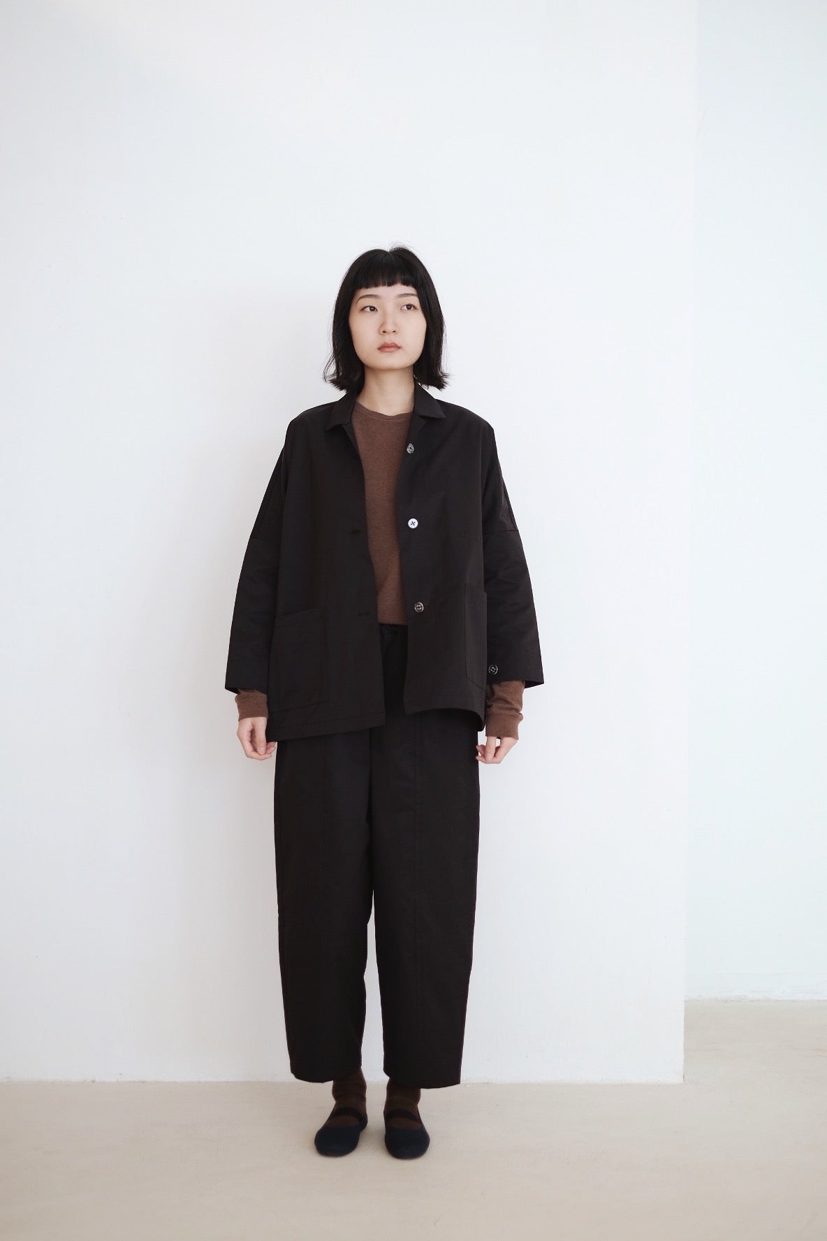 THE GIVERNY Set / TROUSERS (BLACK)