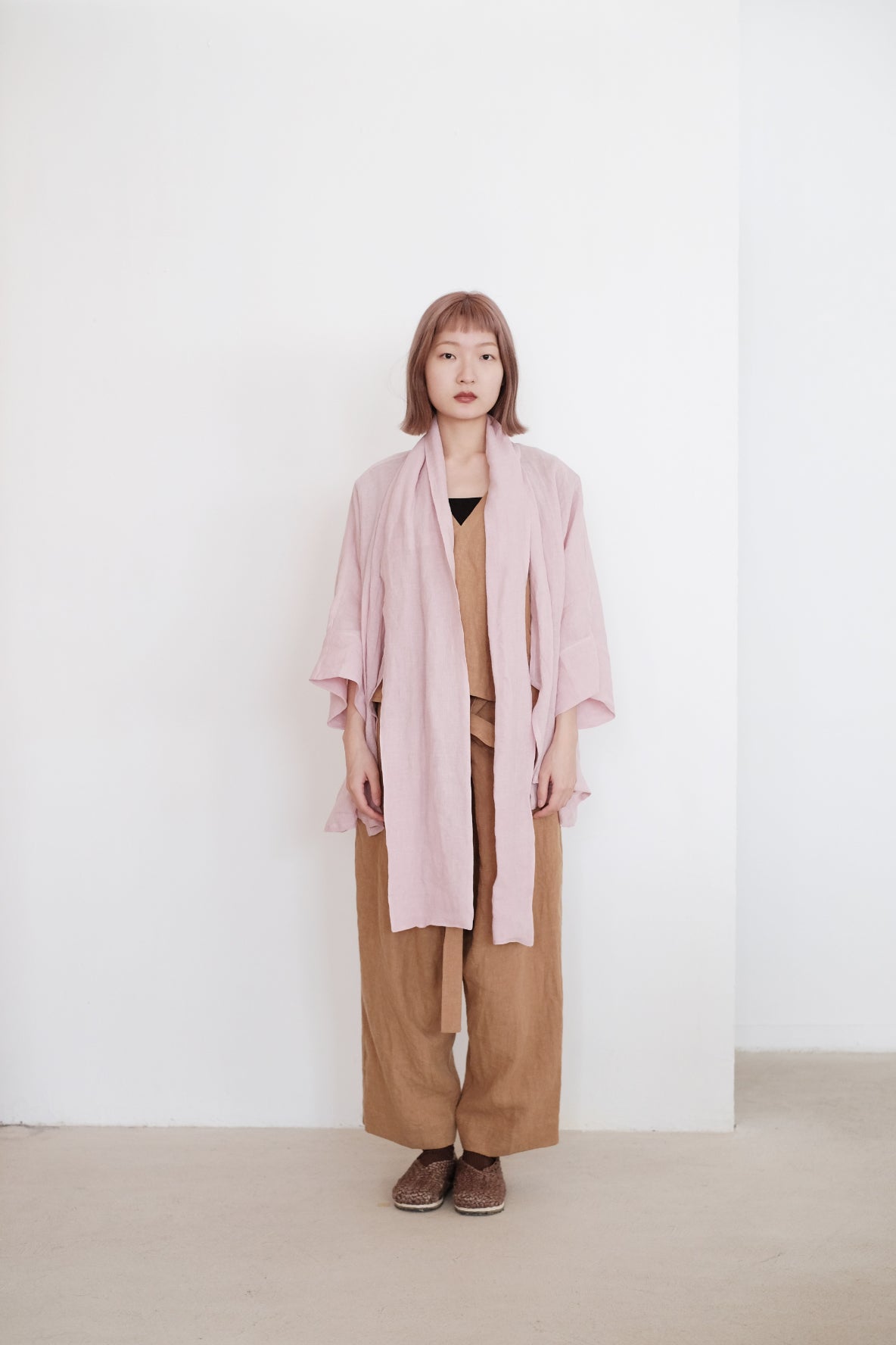 IMMY KIMONO JACKET (PINK) | 淺粉色和服式外套 (預售)