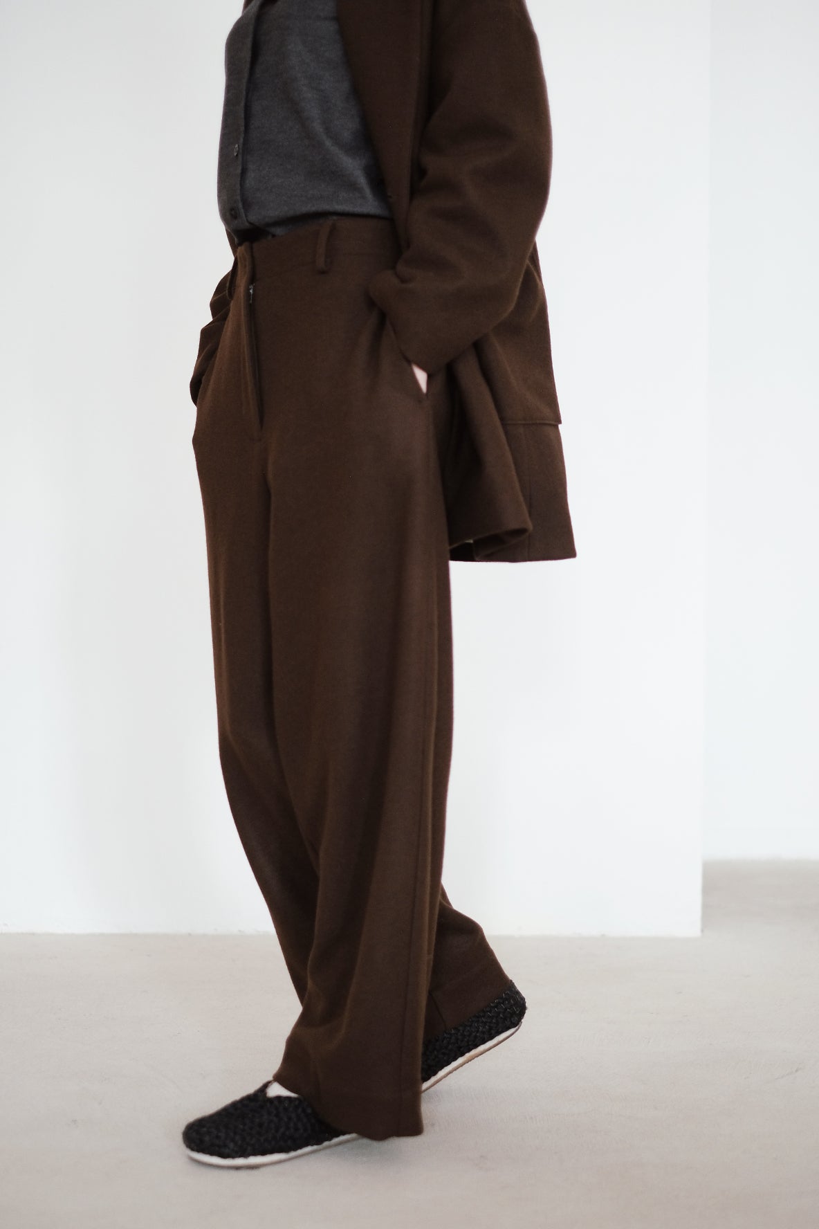 EVERLEIGH PANTS (BROWN)