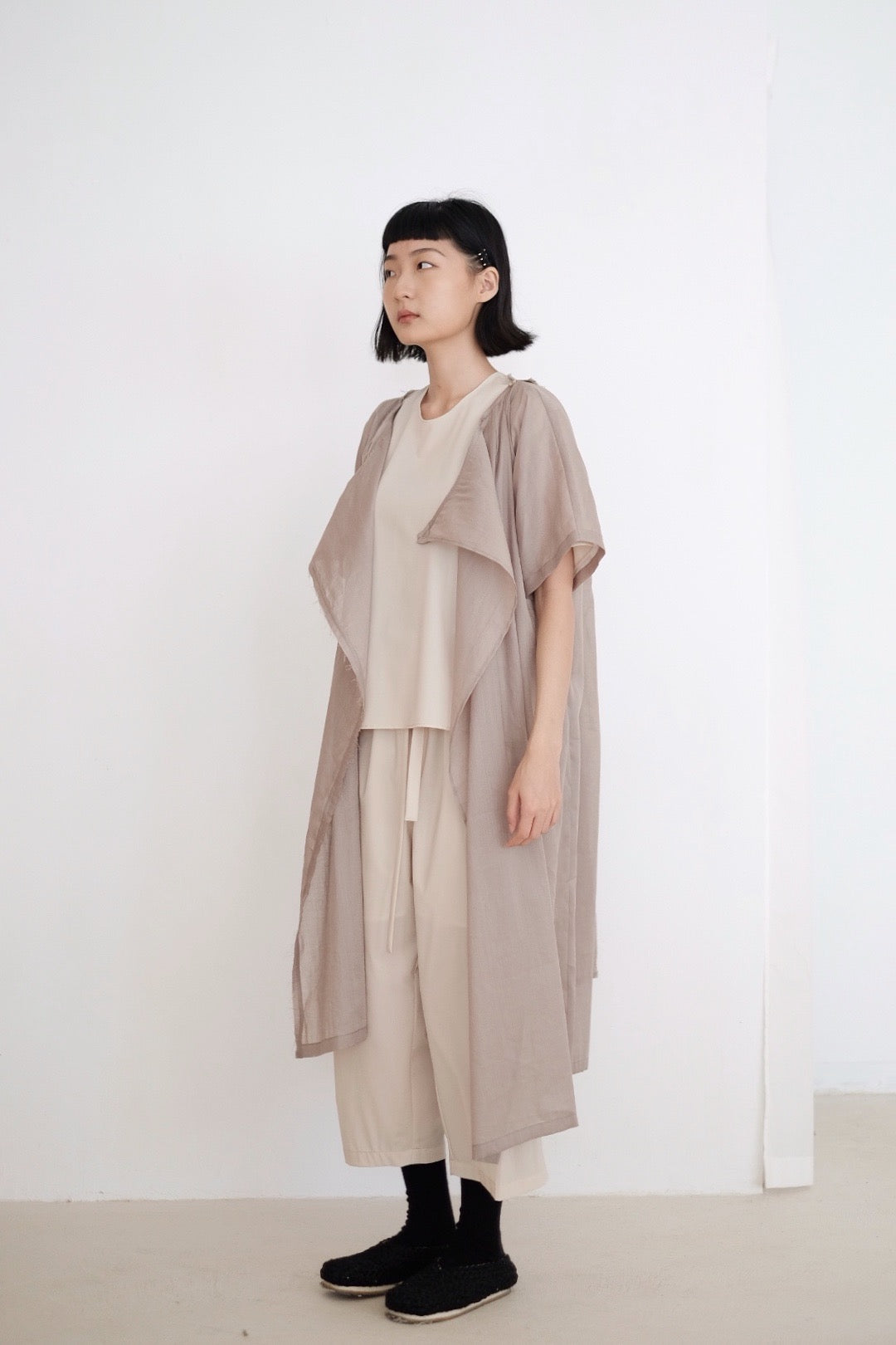 DREAMSCAPER DRESS (WARM GREY)