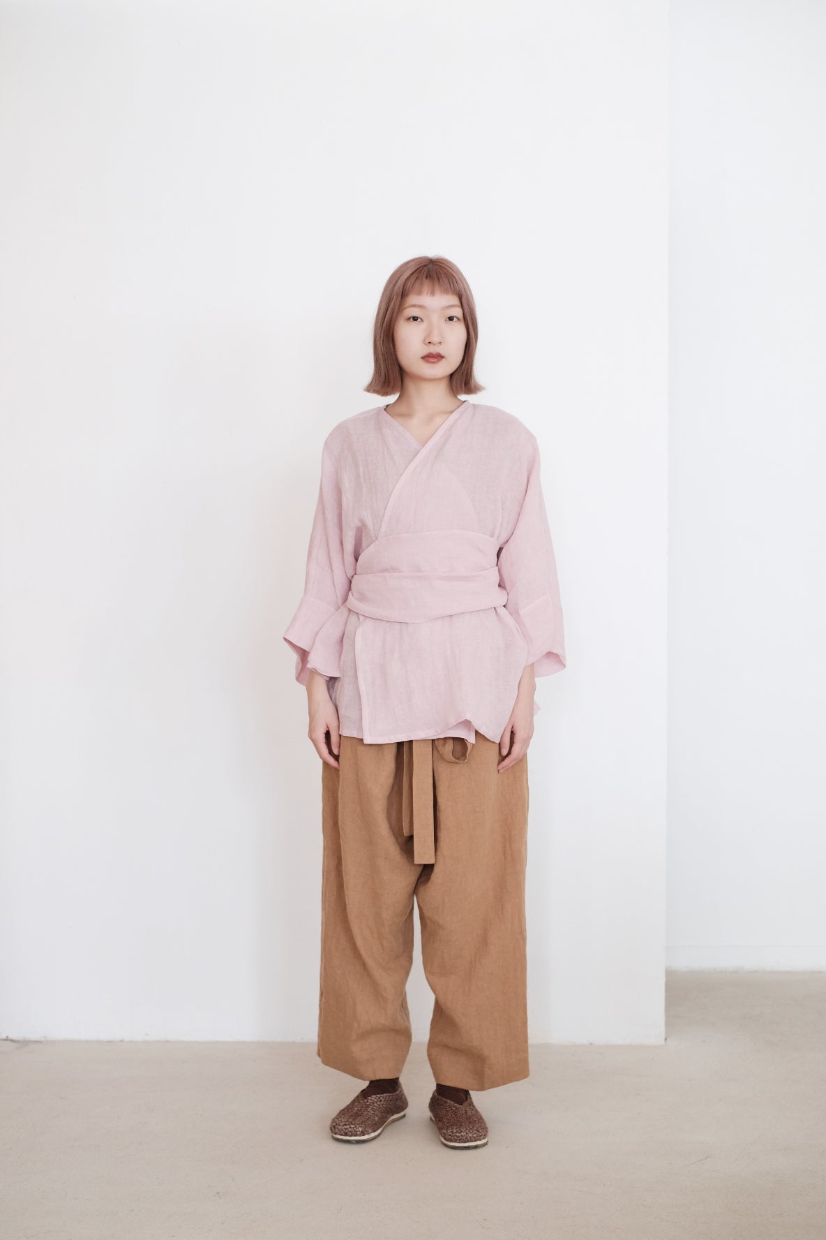 IMMY KIMONO JACKET (PINK) | 淺粉色和服式外套 (預售)