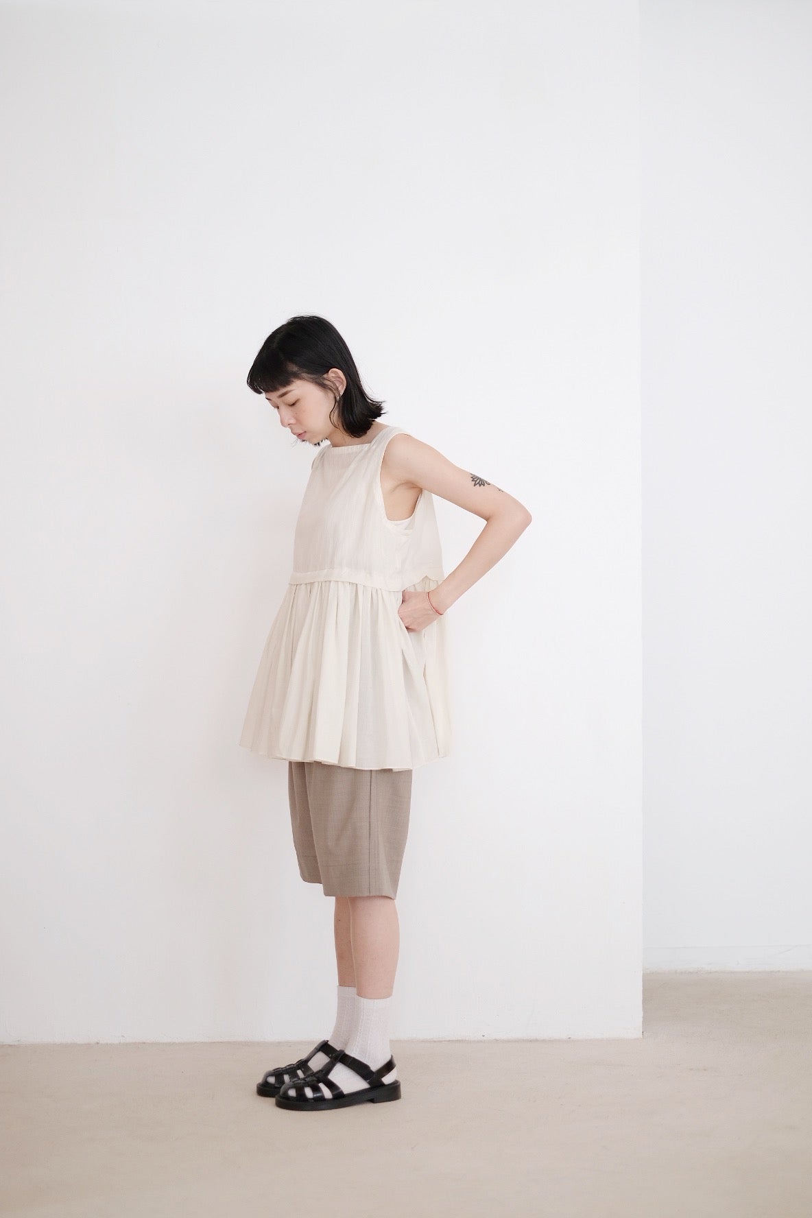 FUSAKO SHORTS (SOFT AMBER)