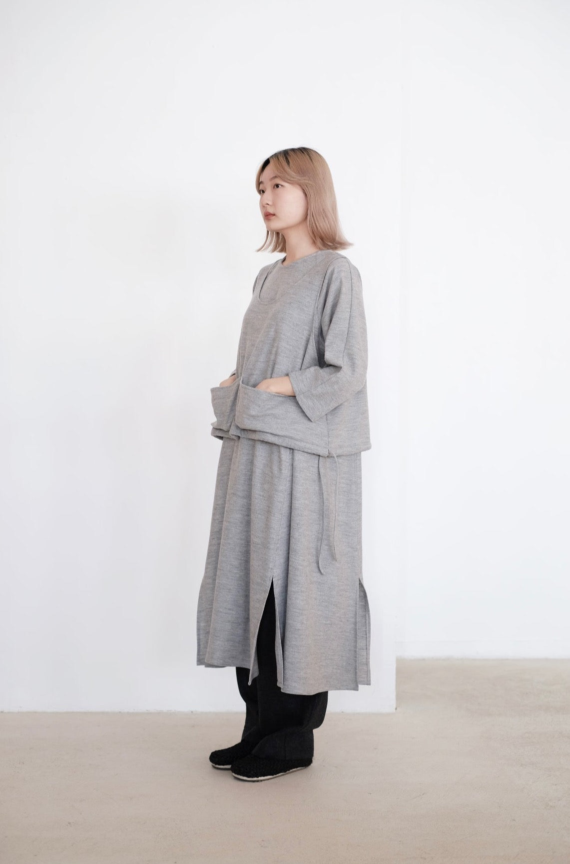 KOU DRESS (GREY)