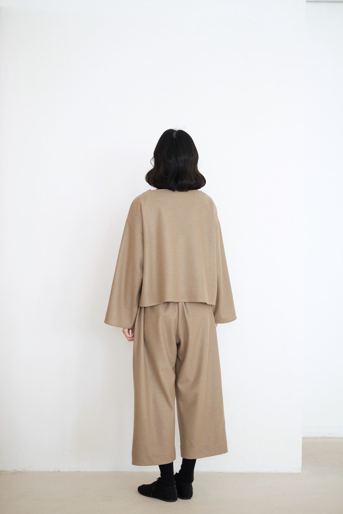 ANAIS Set IN WOOL / PANT (KHAKI)