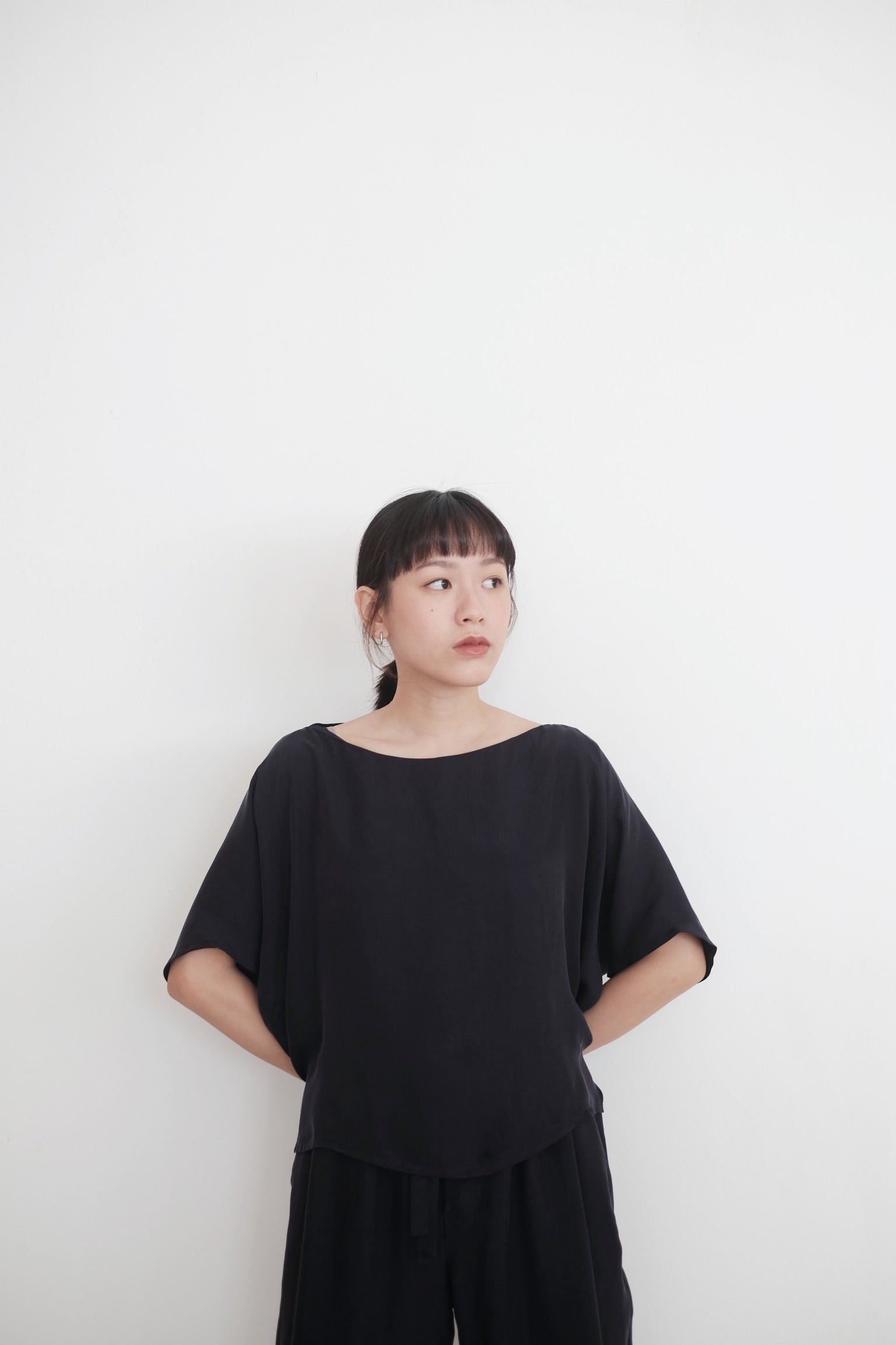 MINI SHIMIZU TOP (NAVY)