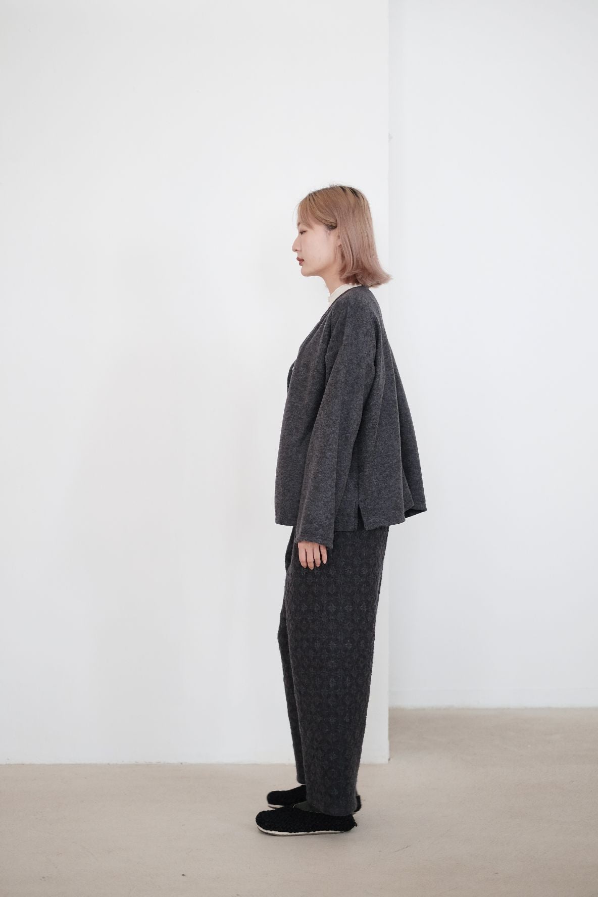 OJISAN PANTS (DARK GREY)