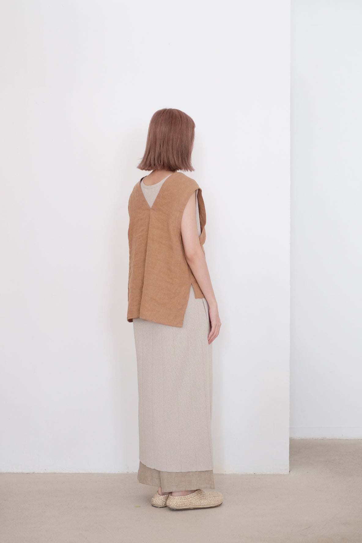 CHO VEST (CAMEL)