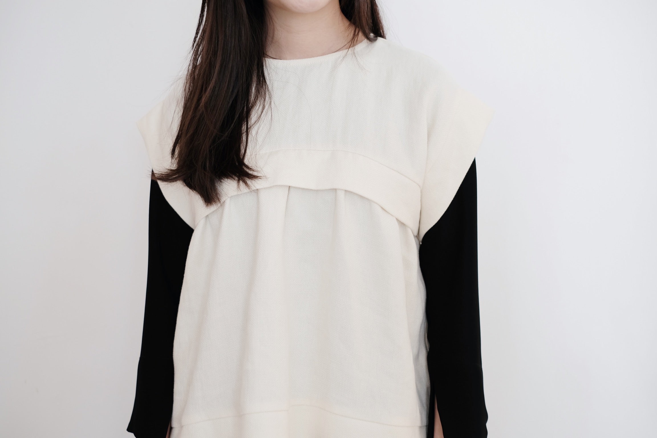 ALANA LINEN TOP (CREAM)