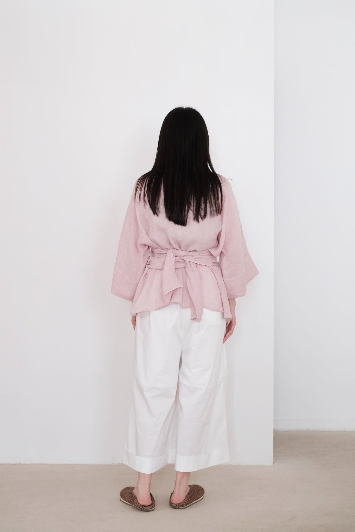 IMMY KIMONO JACKET (PINK) | 淺粉色和服式外套 (預售)