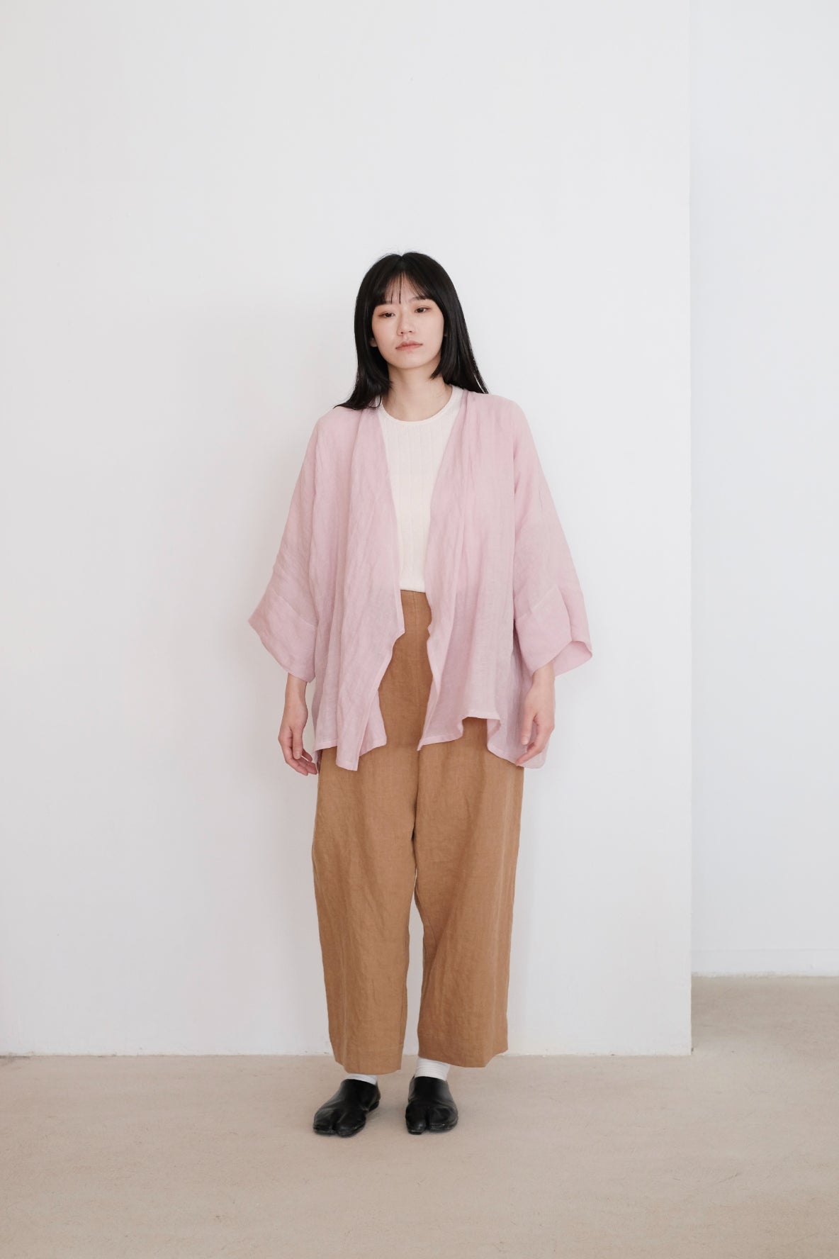 IMMY KIMONO JACKET (PINK) | 淺粉色和服式外套 (預售)