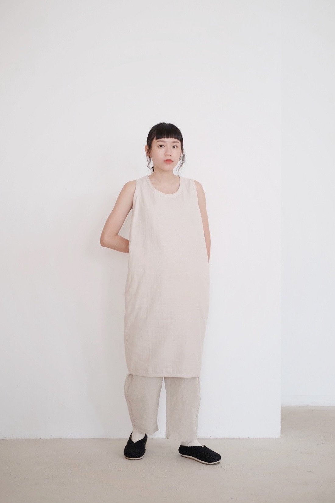 ISLA DRESS (BEIGE)