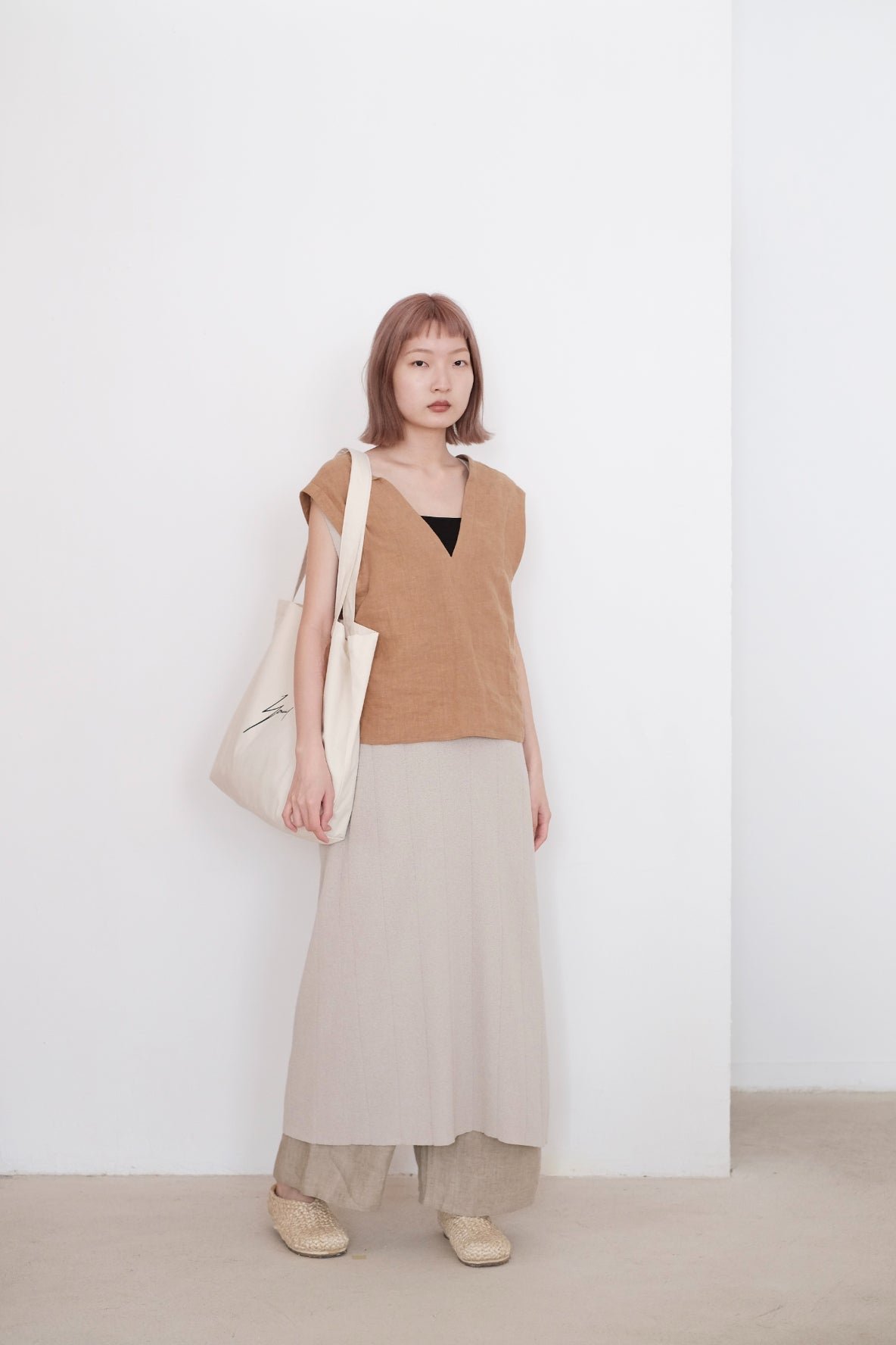 CHO VEST (CAMEL)