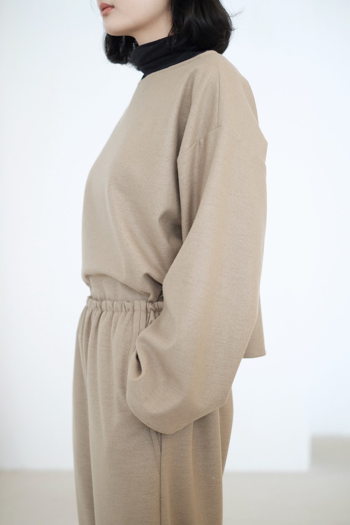 ANAIS Set IN WOOL / PANT (KHAKI)