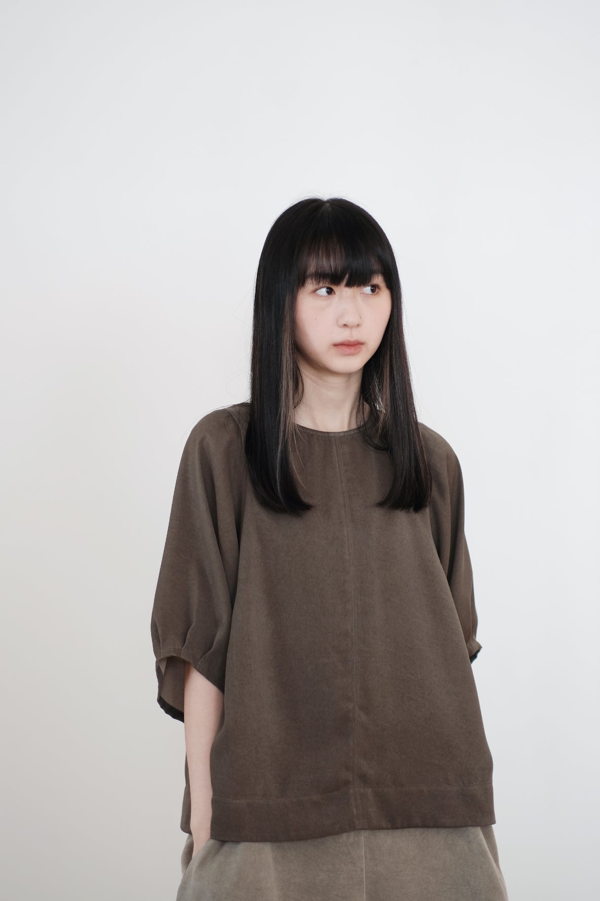 EICHI BLOUSE (KHAKI)