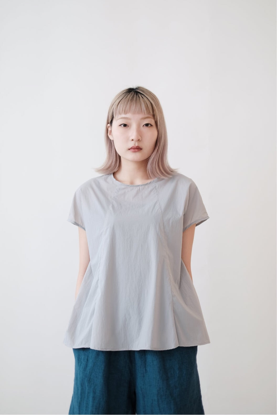 RORY BLOUSE (GREY)