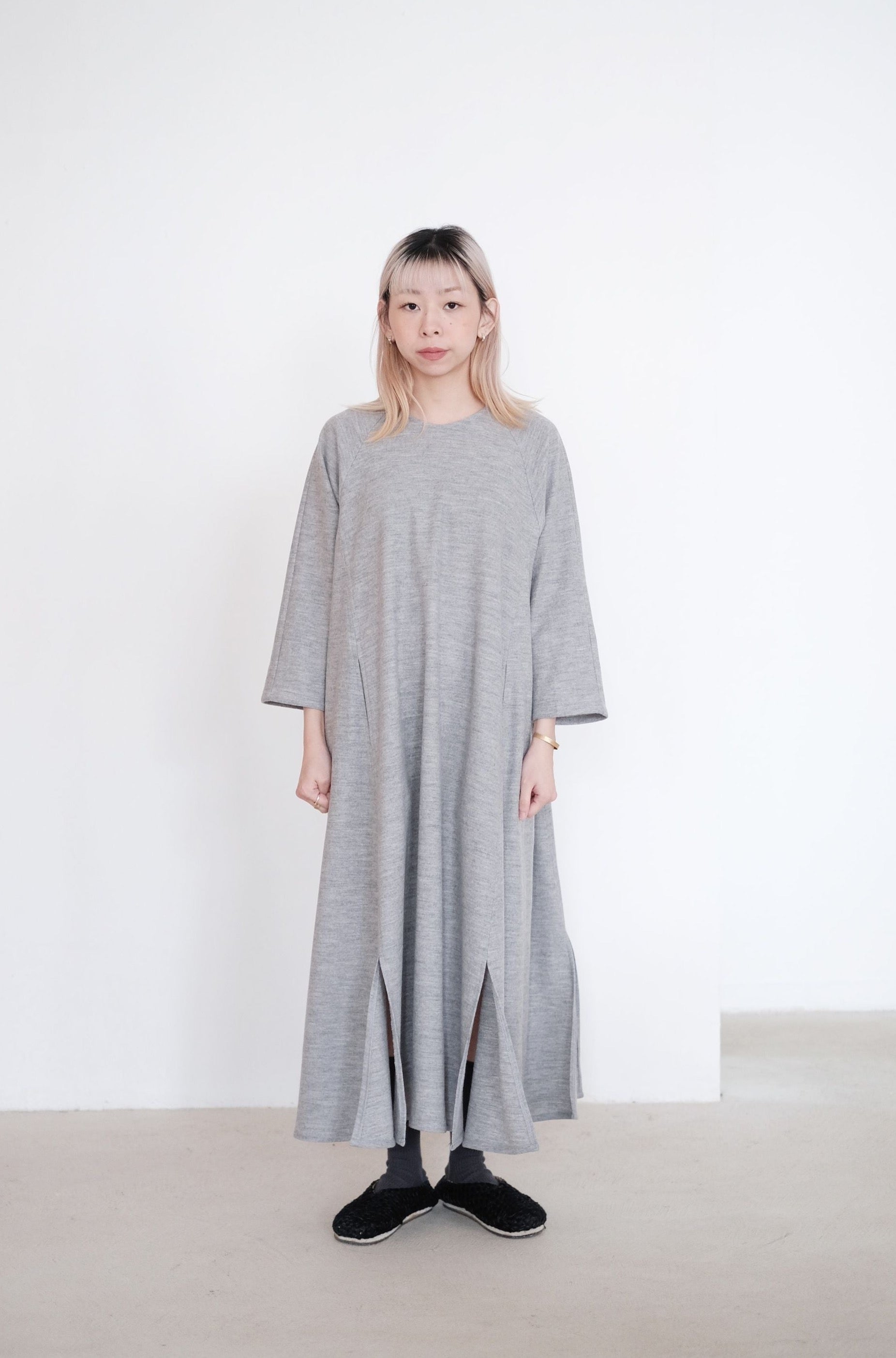 KOU DRESS (GREY)