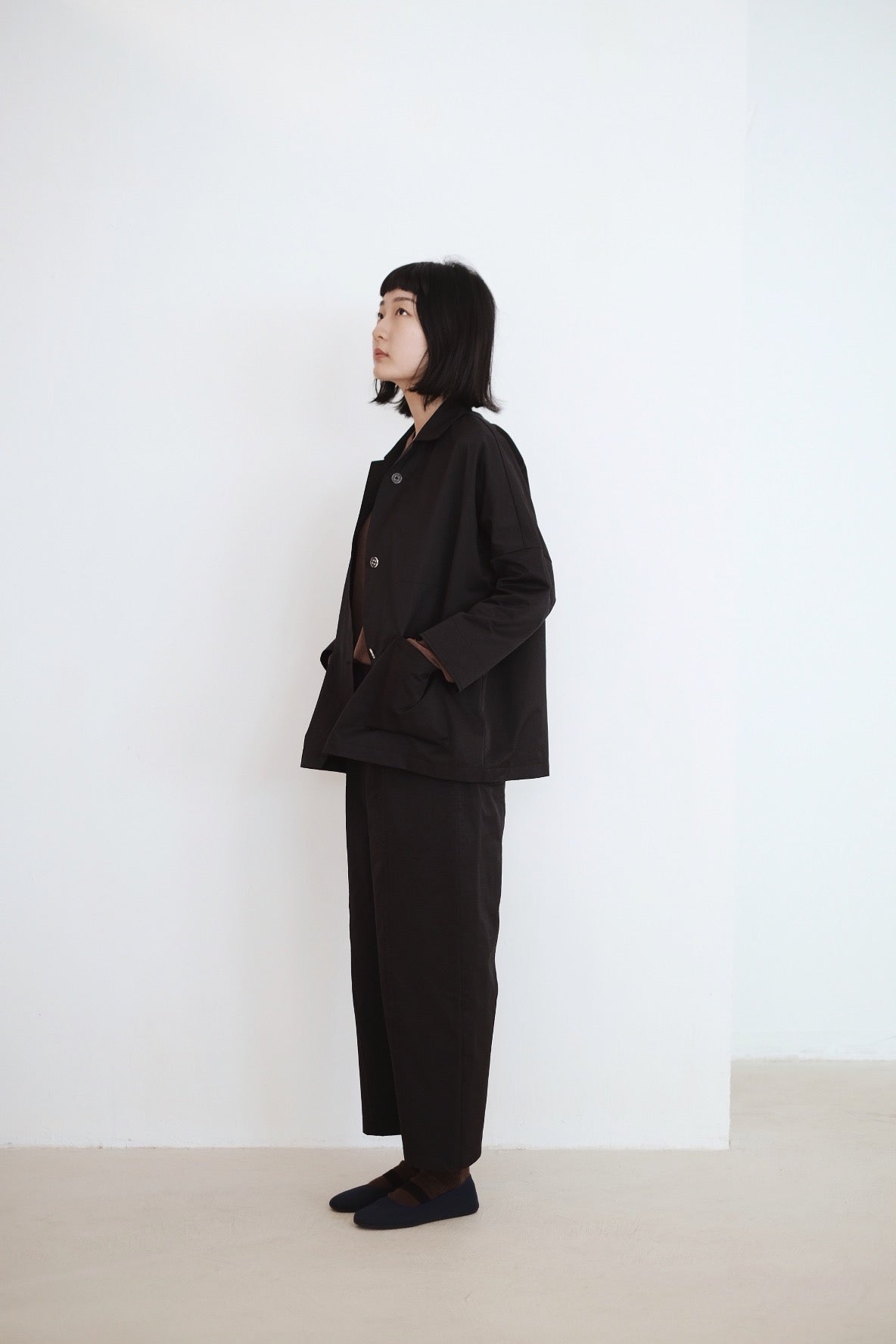 THE GIVERNY Set / TROUSERS (BLACK)