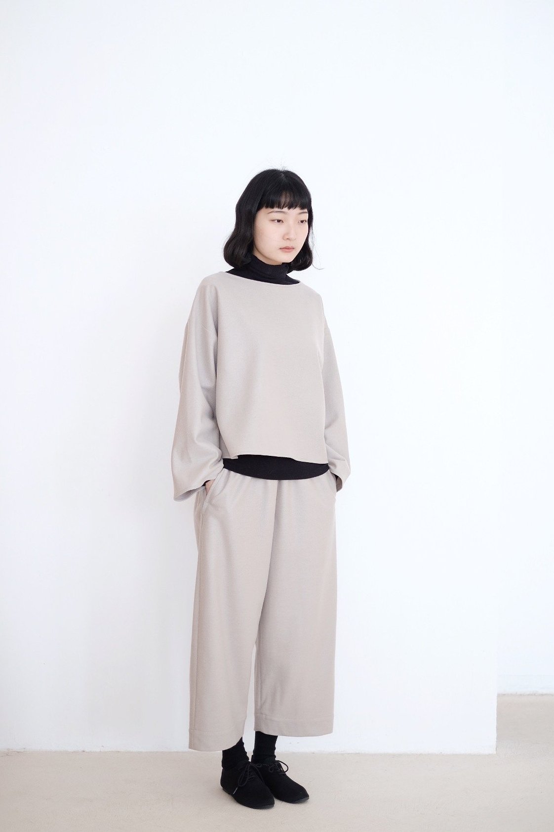 ANAIS Set IN WOOL / PANT (BEIGE)