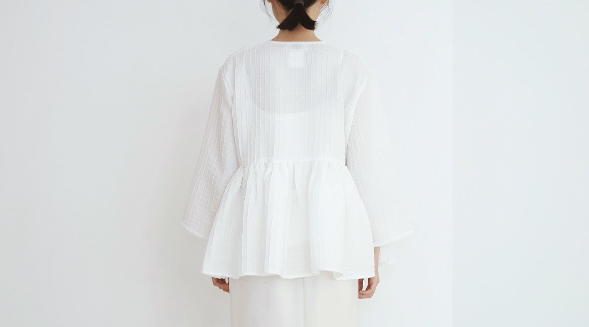 KĒKI LAYER BLOUSES WITH STRAPPING