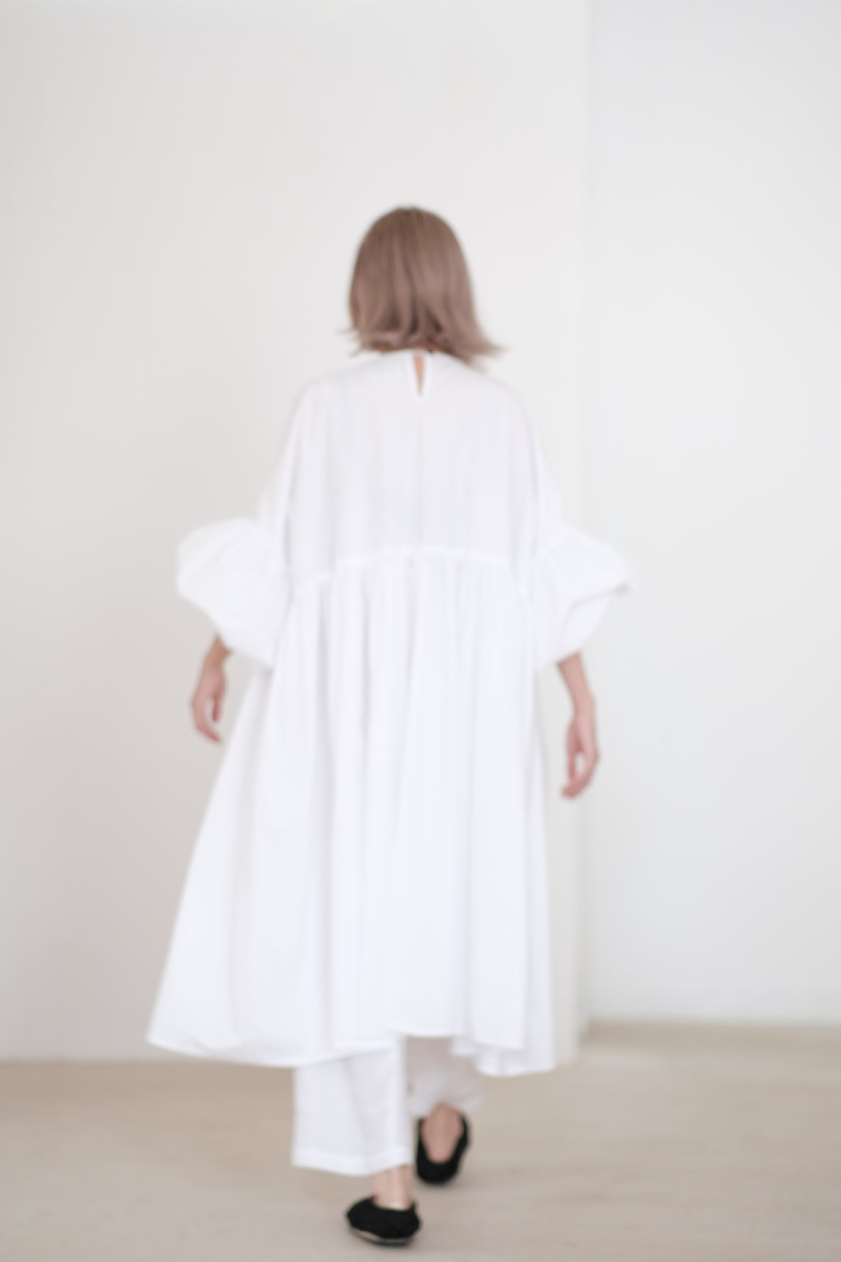 NORA DRESS (WHITE)