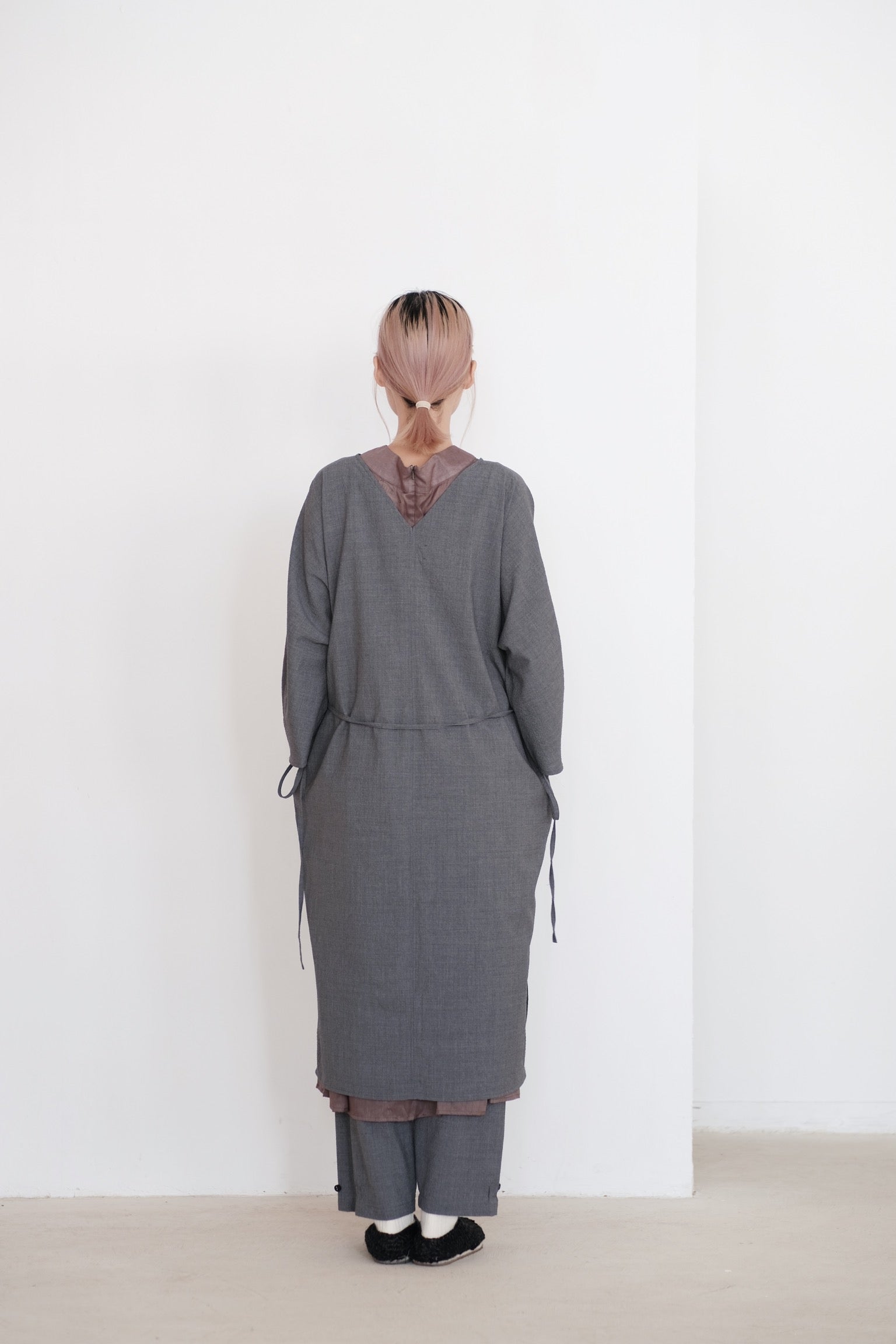 JYUN’s KIMONO DRESS (GREY)