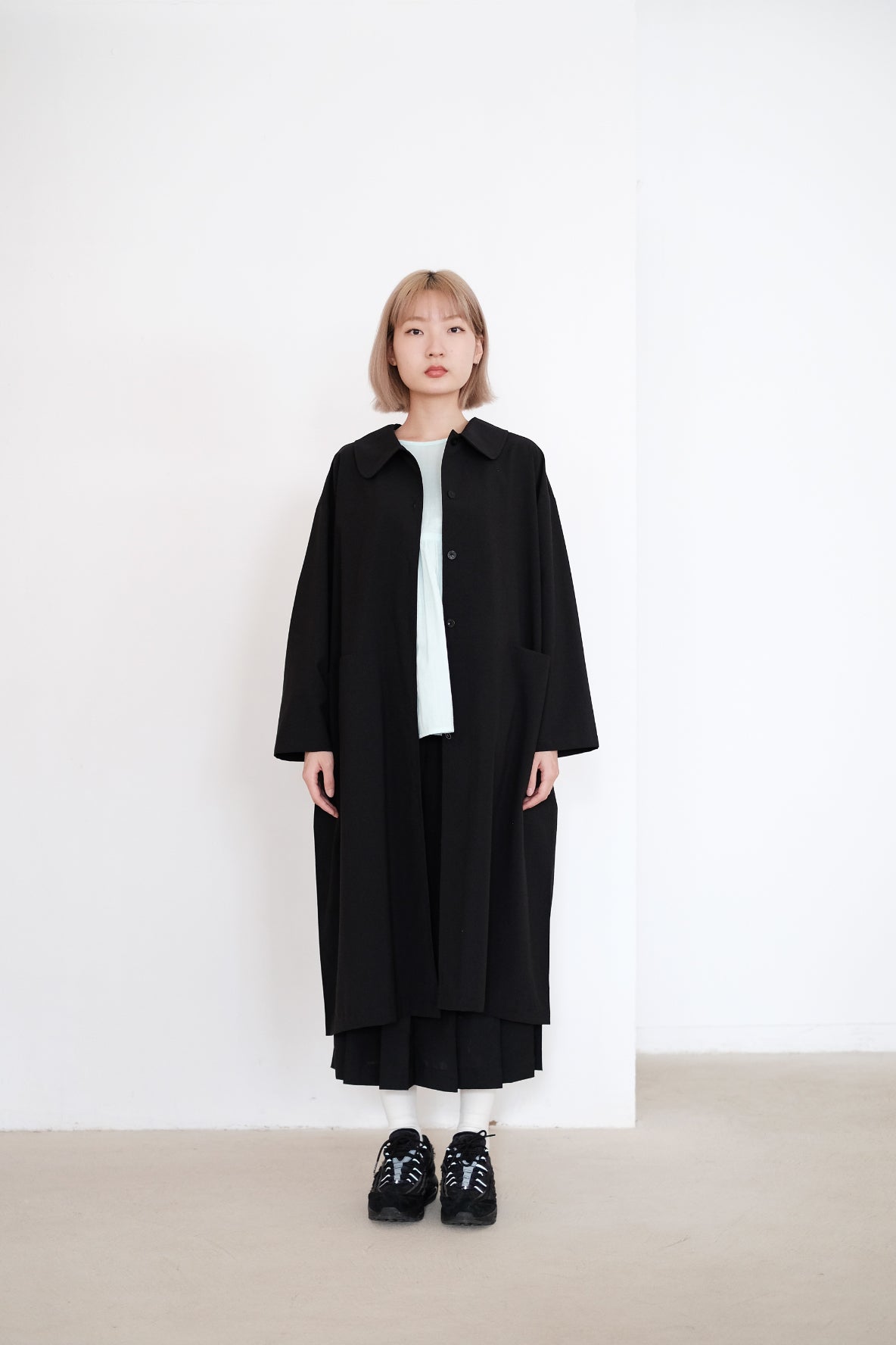 ELOWEN LONG COAT (BLACK)