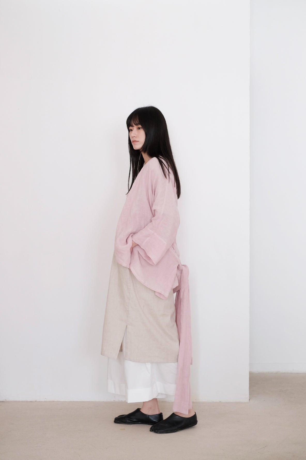 IMMY KIMONO JACKET (PINK) | 淺粉色和服式外套 (預售)