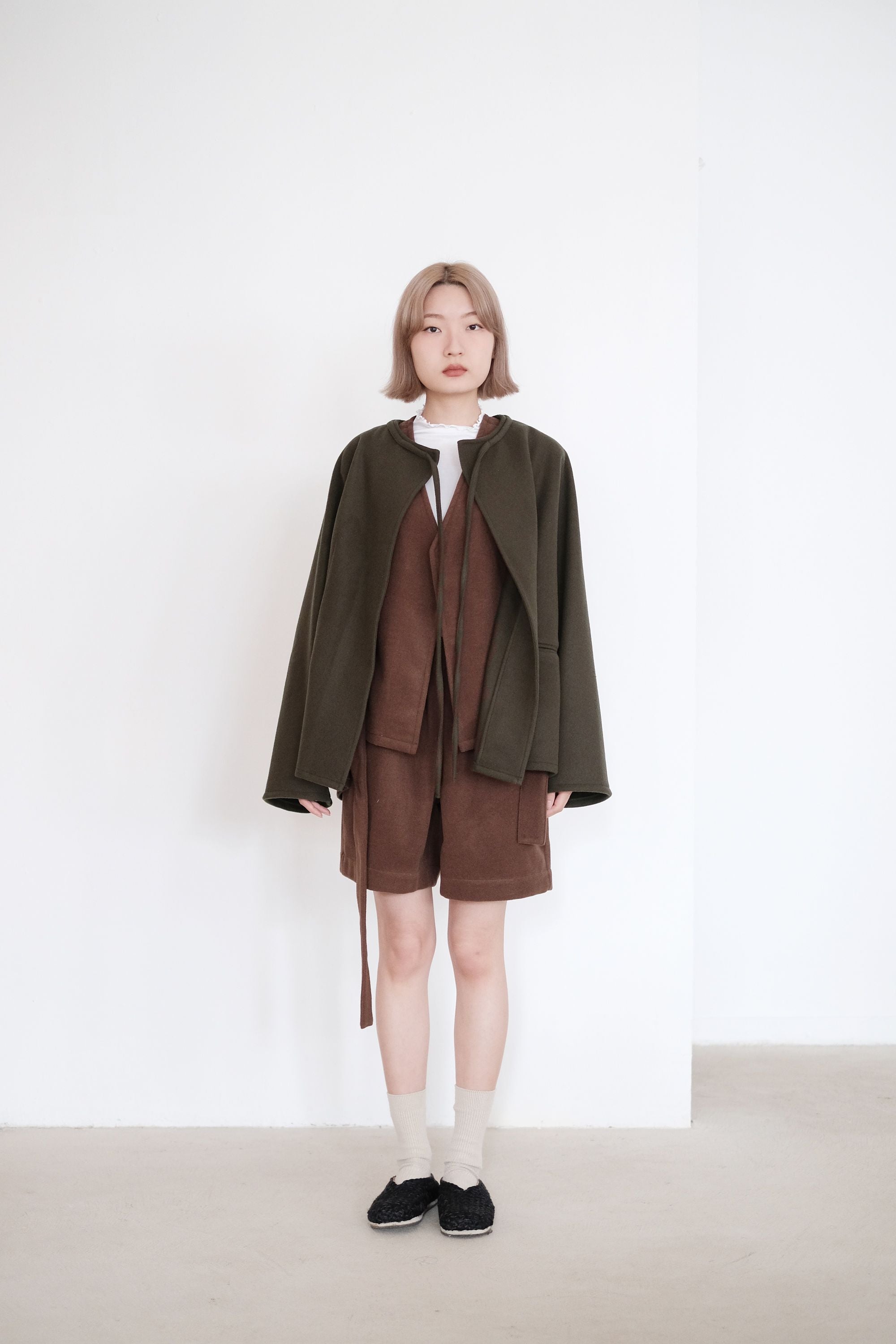 RUDOLPH DUFFLE COAT (OLIVE)