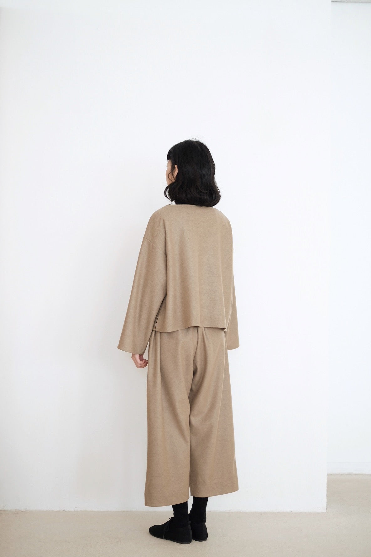 ANAIS Set IN WOOL / PANT (KHAKI)