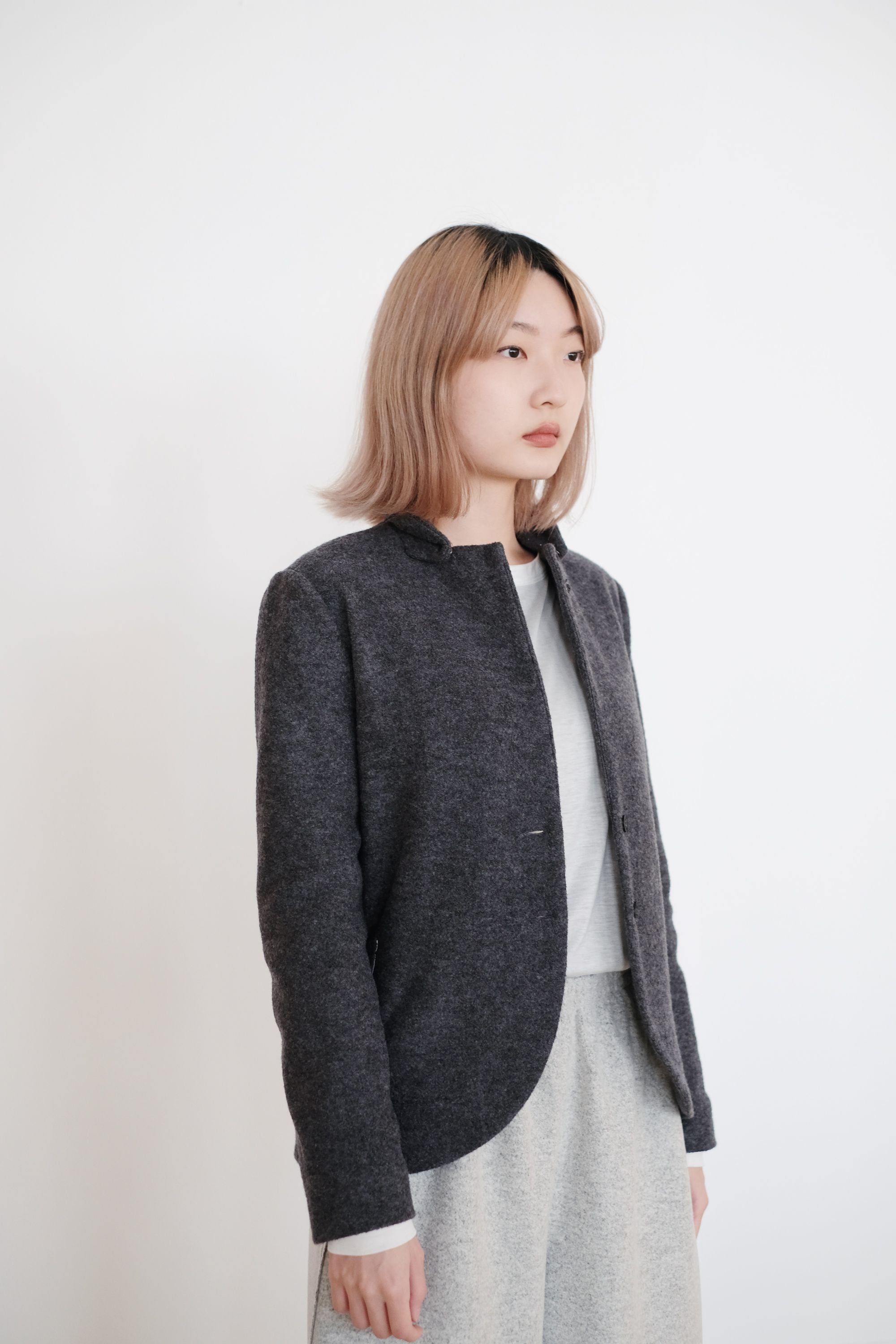 SLOANE JACKET (LIGHT GREY)