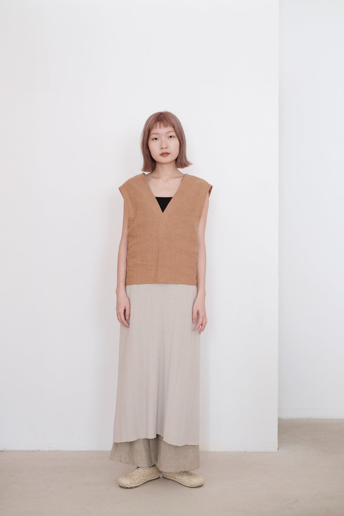 CHO VEST (CAMEL)