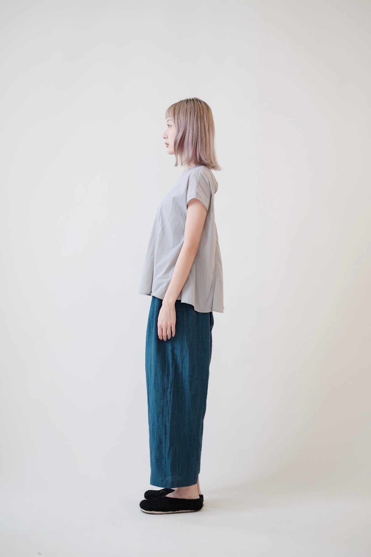 RORY BLOUSE (GREY)