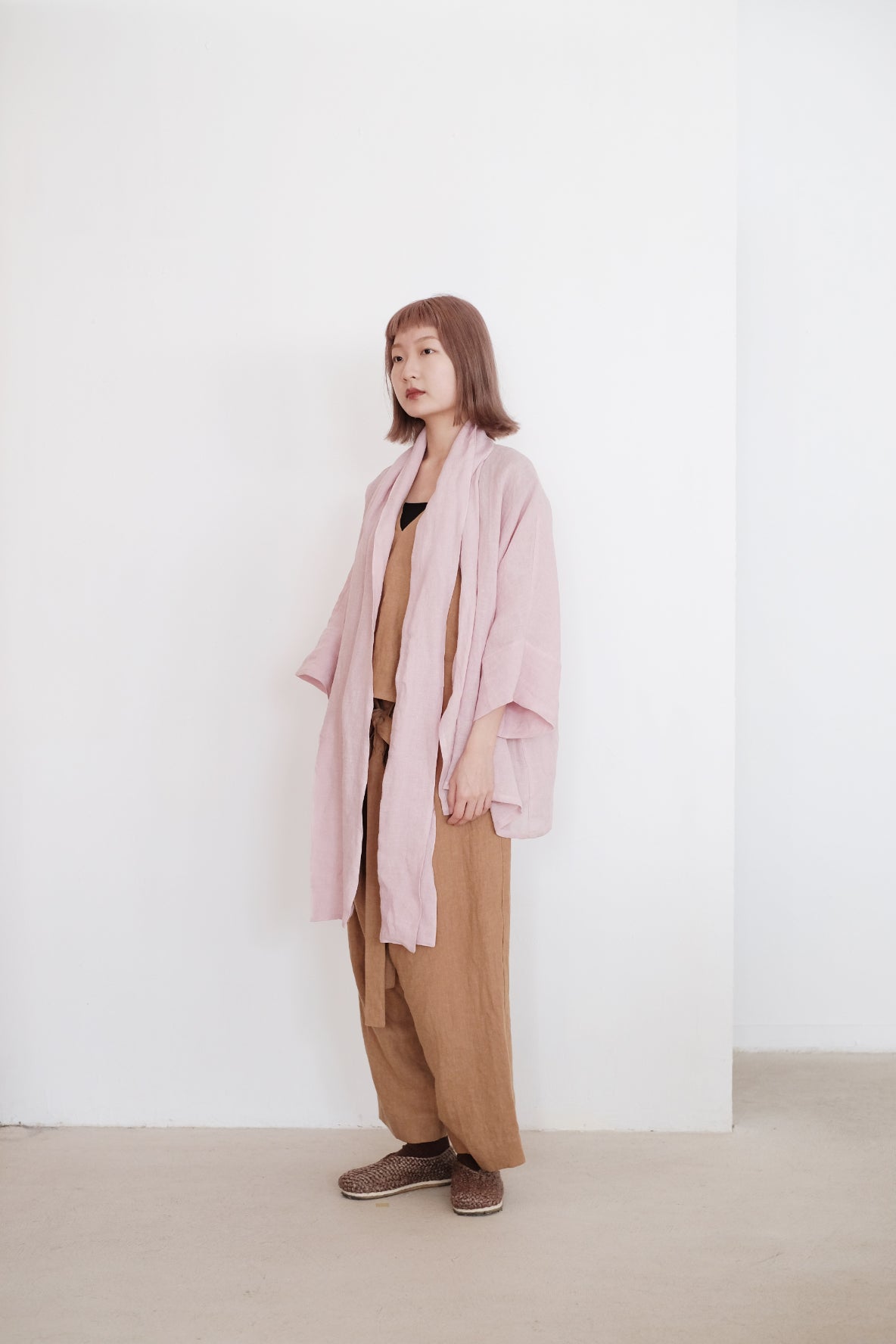 IMMY KIMONO JACKET (PINK) | 淺粉色和服式外套 (預售)