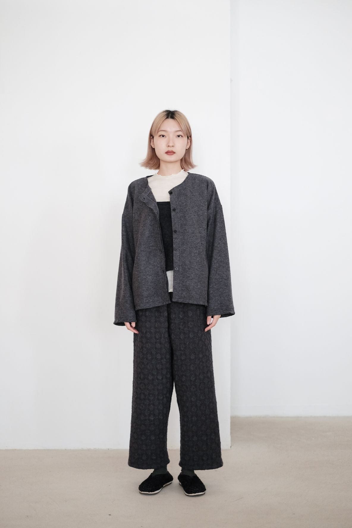 OJISAN PANTS (DARK GREY)