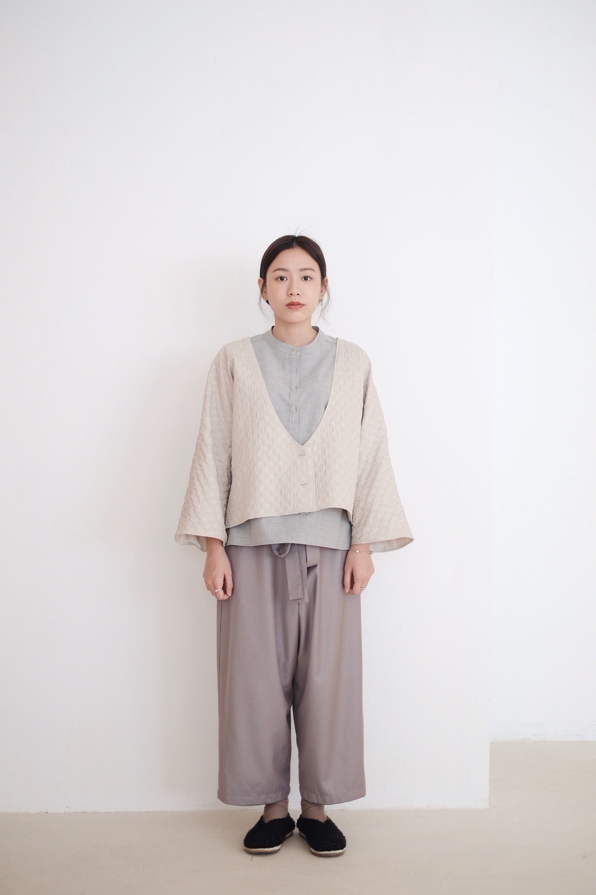 KOKI BLOUSE (GREY)